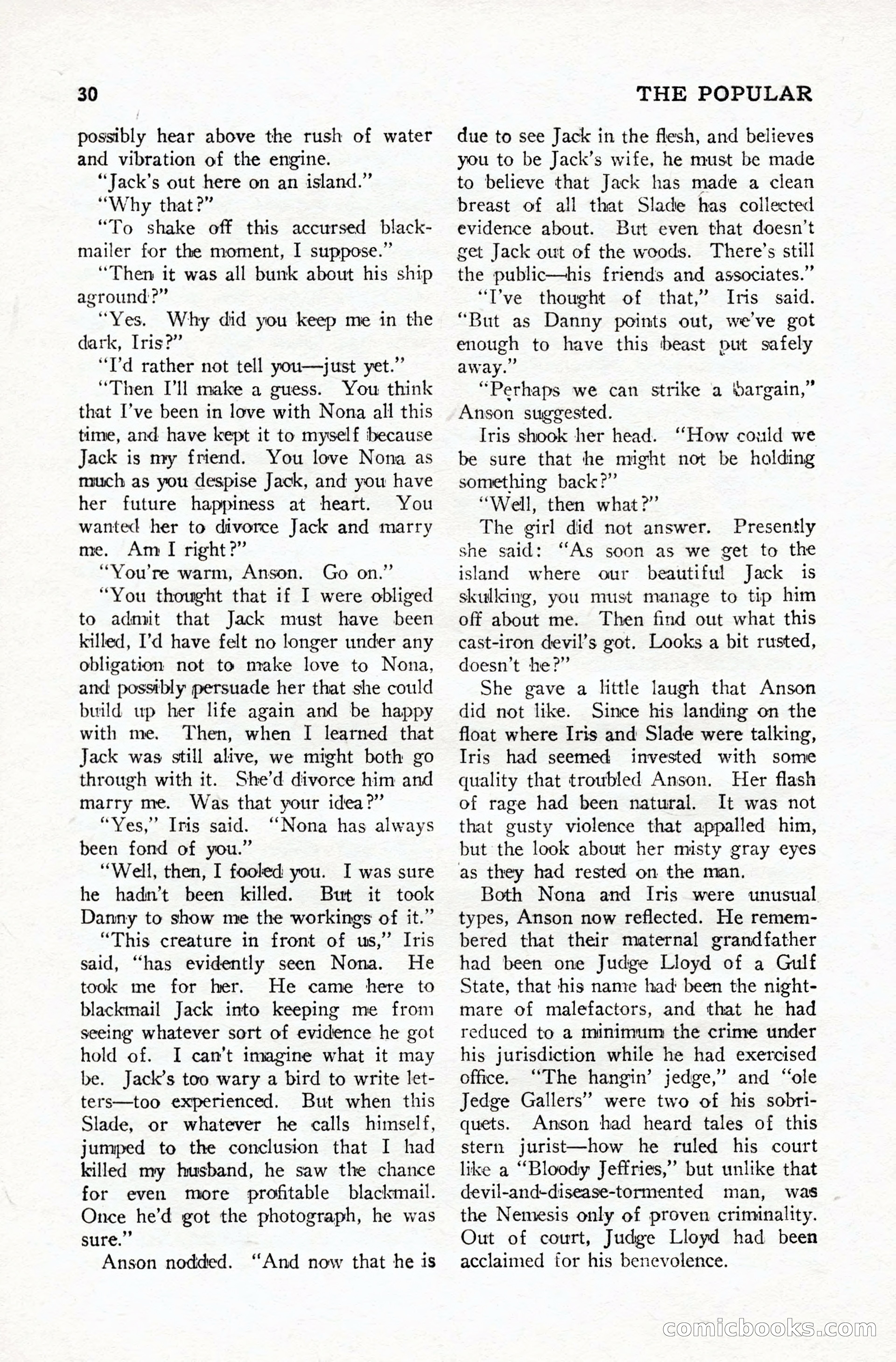 The Popular Weekly, May 26, 1928 — page 32 of 148