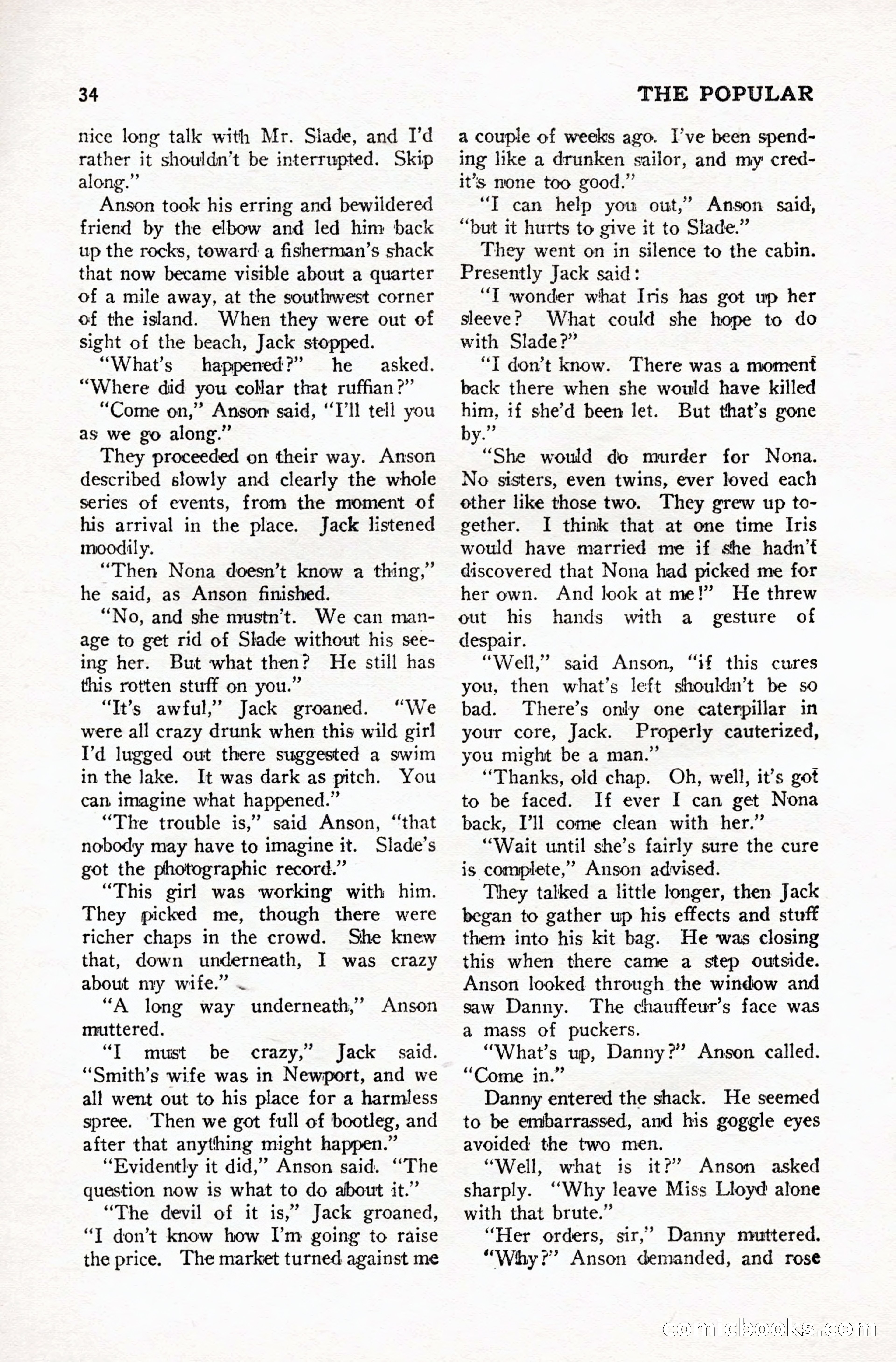 The Popular Weekly, May 26, 1928 — page 36 of 148