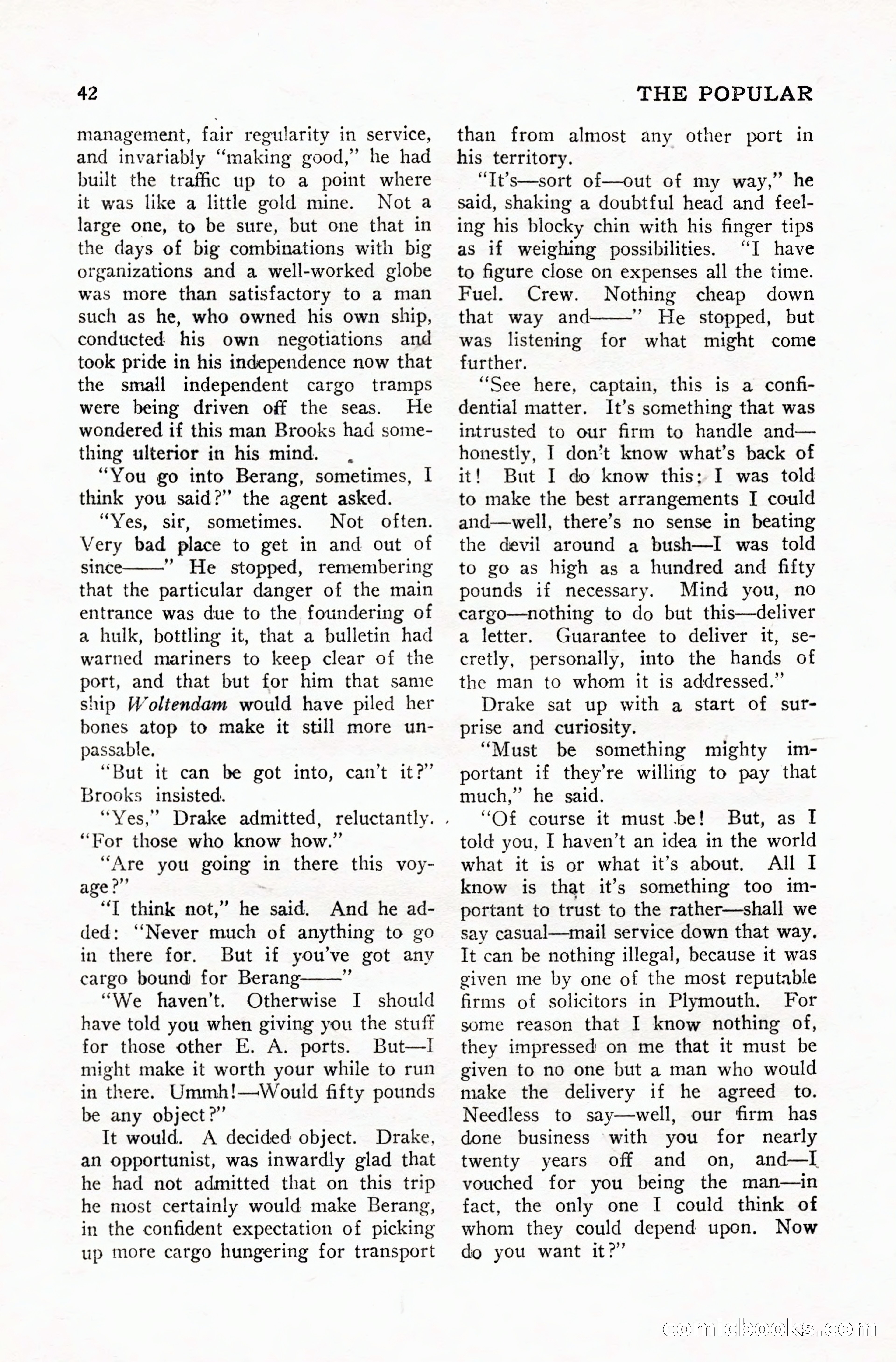 The Popular Weekly, May 26, 1928 — page 44 of 148