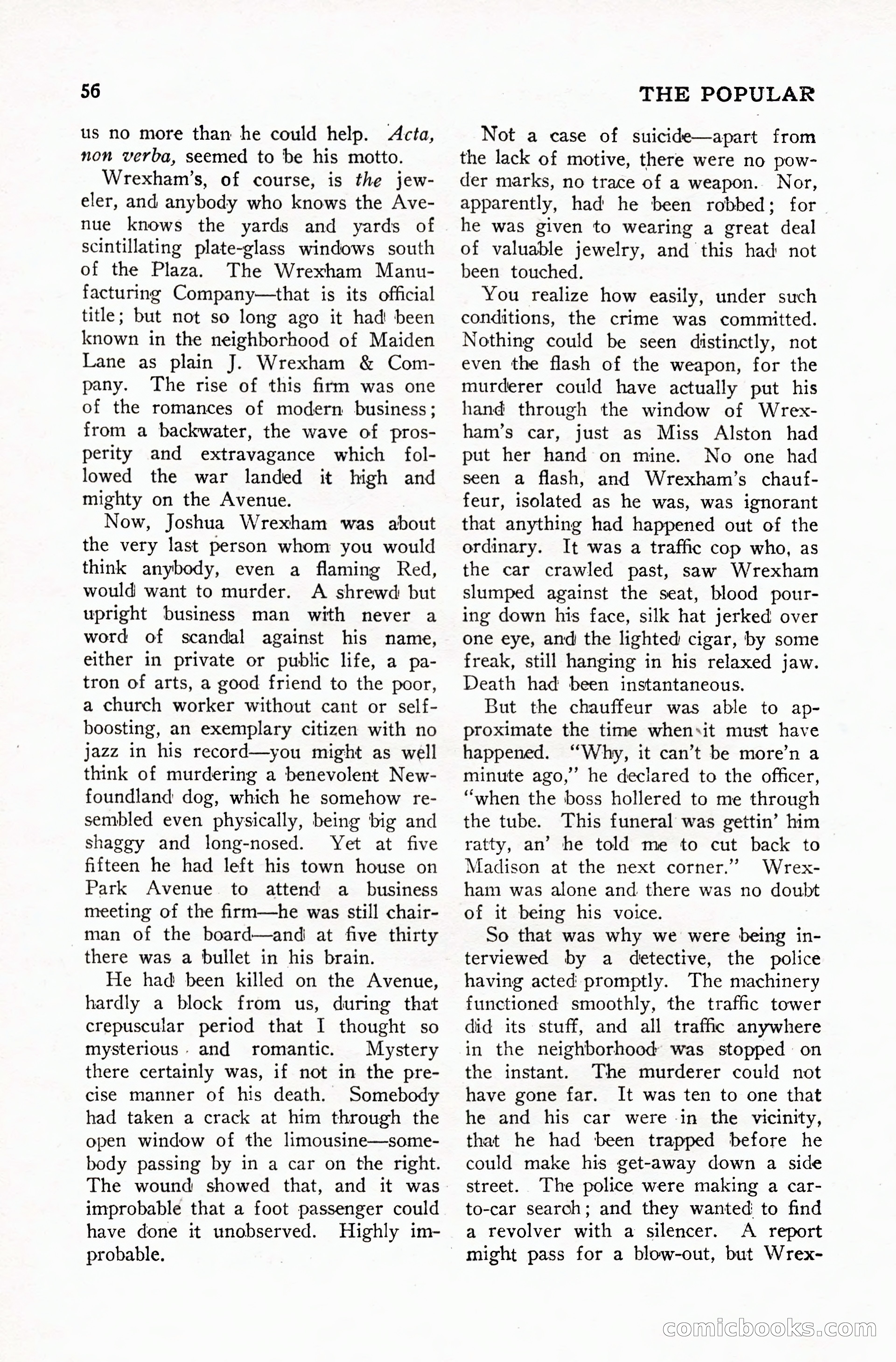 The Popular Weekly, May 26, 1928 — page 58 of 148