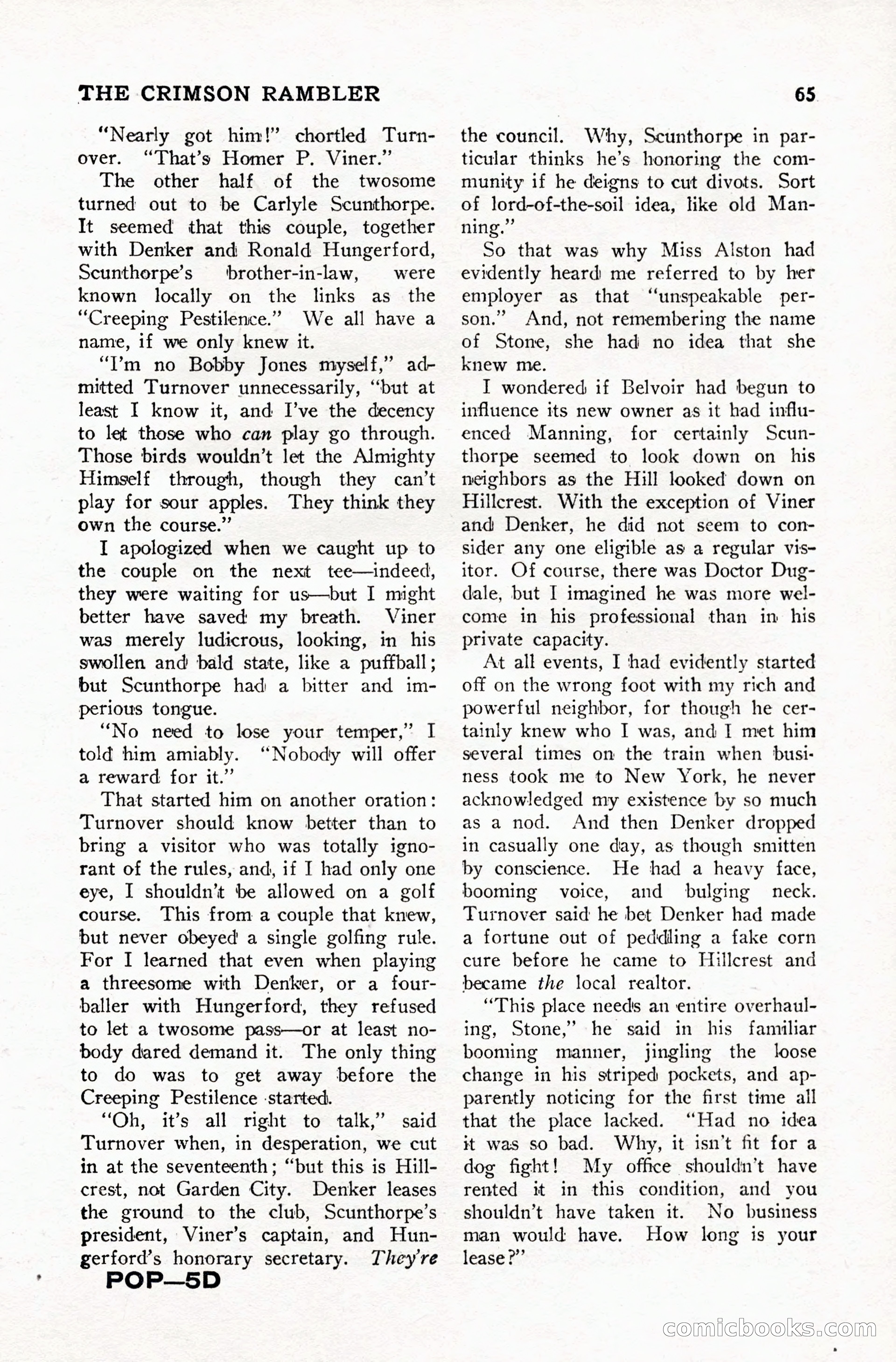 The Popular Weekly, May 26, 1928 — page 67 of 148