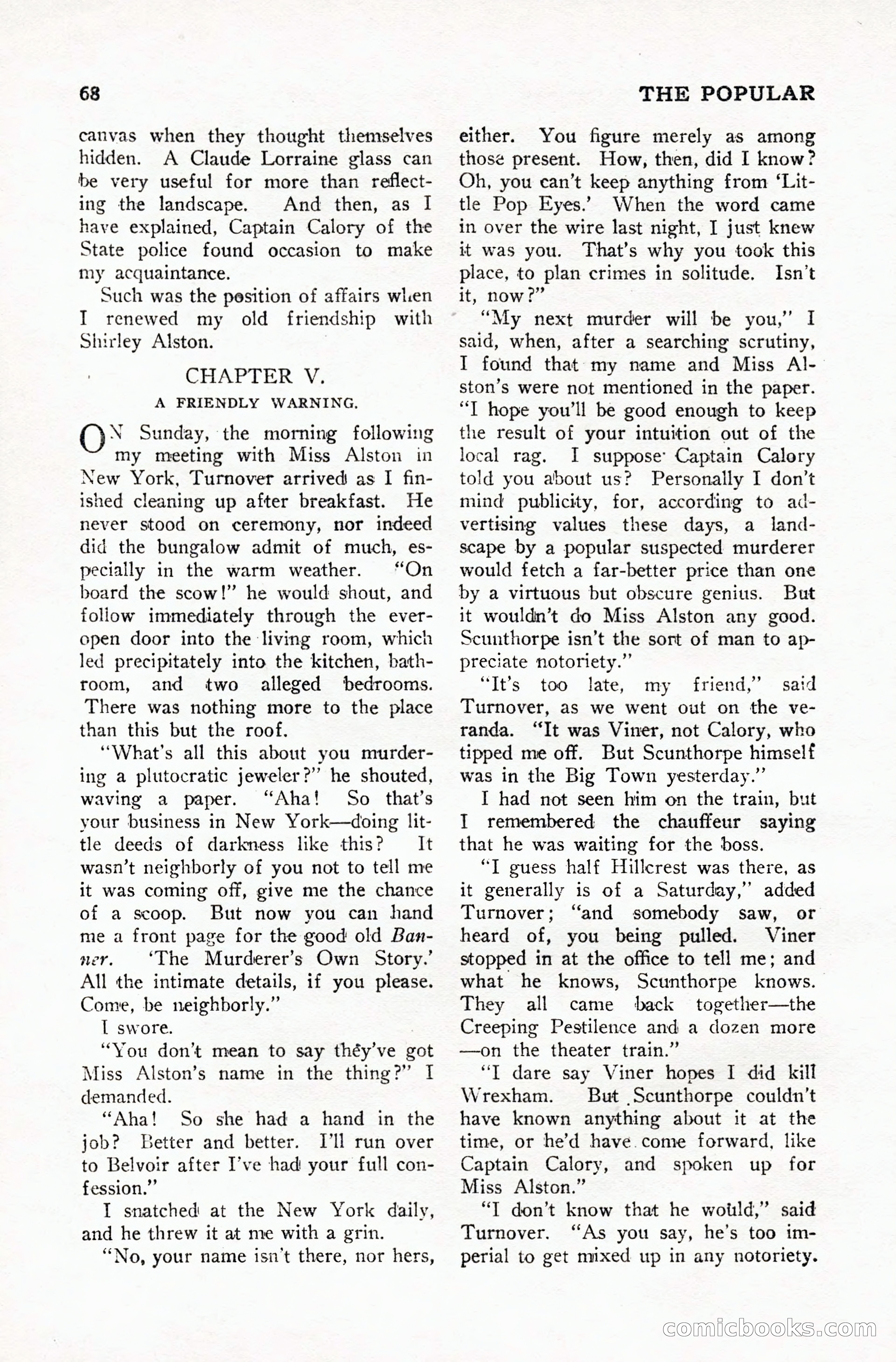 The Popular Weekly, May 26, 1928 — page 70 of 148