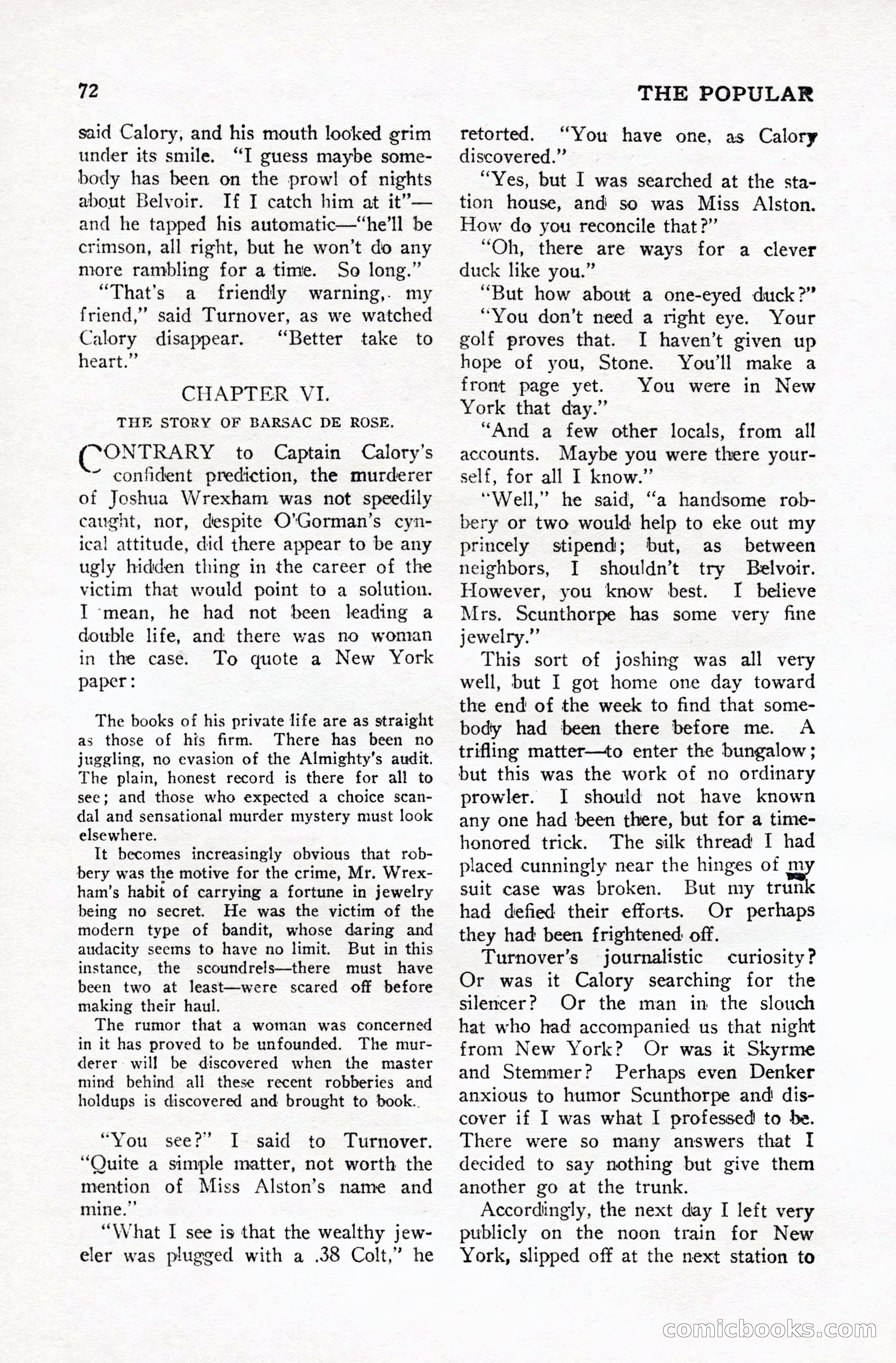 The Popular Weekly, May 26, 1928 — page 74 of 148