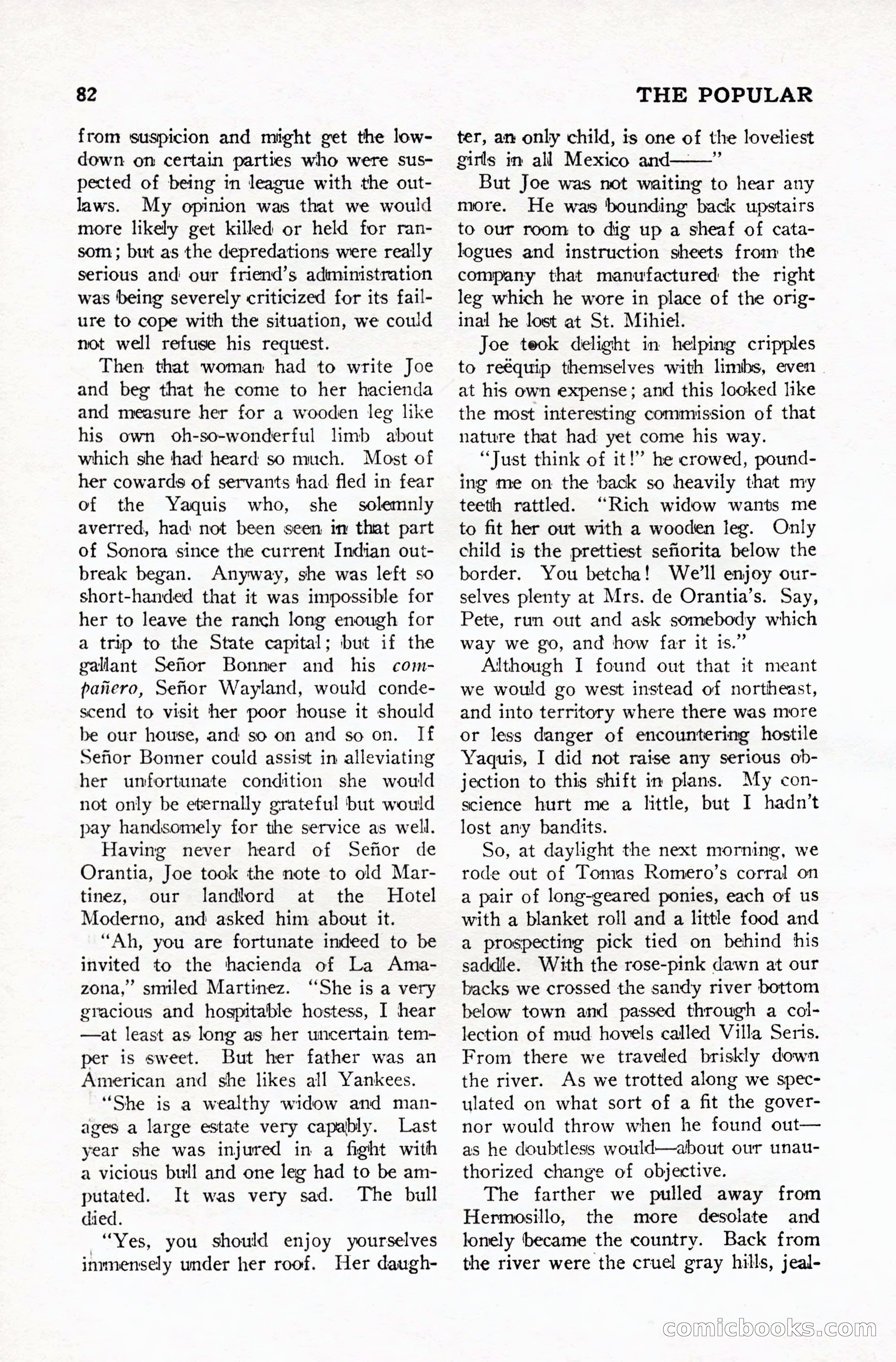 The Popular Weekly, May 26, 1928 — page 84 of 148