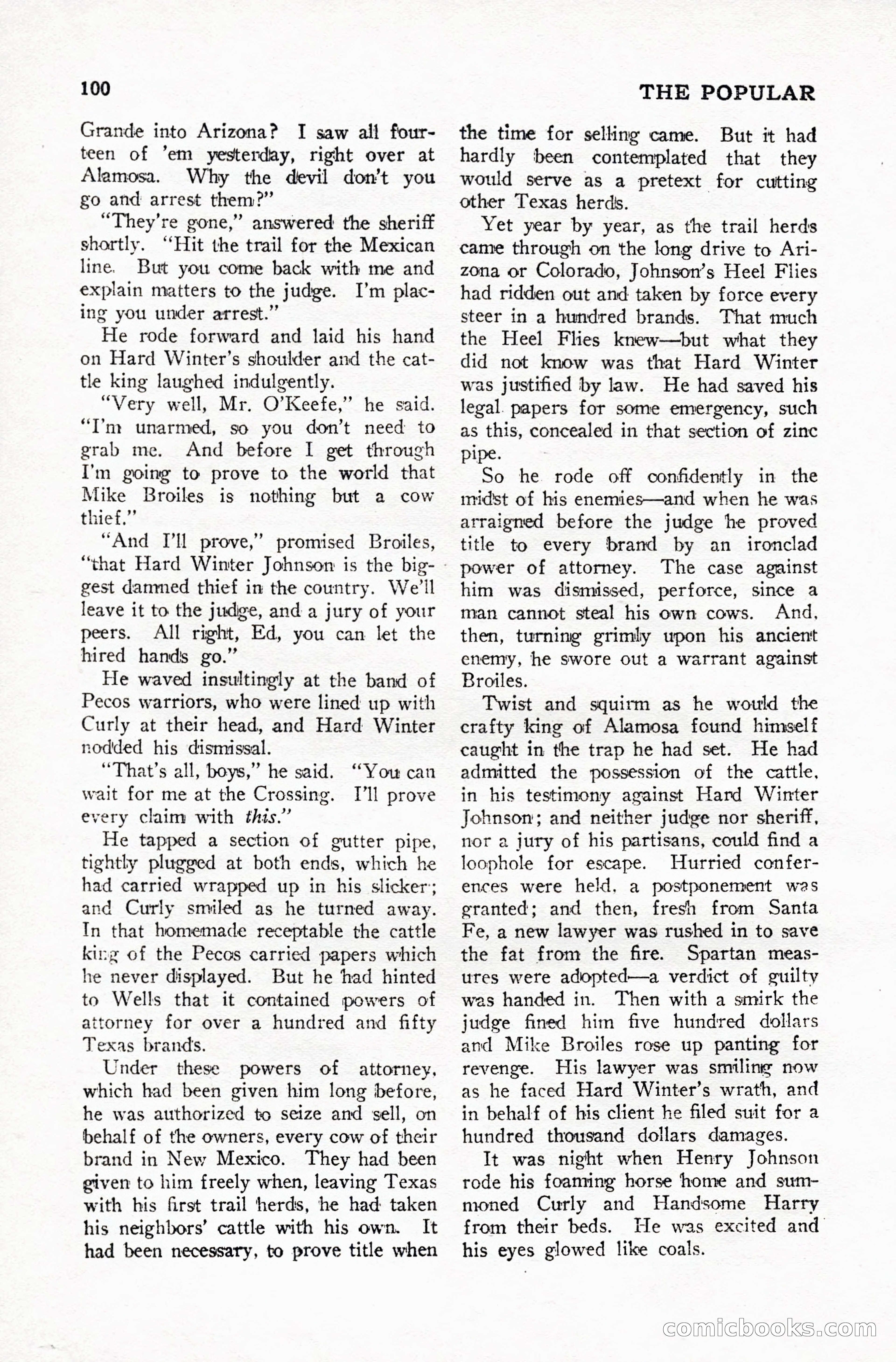 The Popular Weekly, May 26, 1928 — page 102 of 148