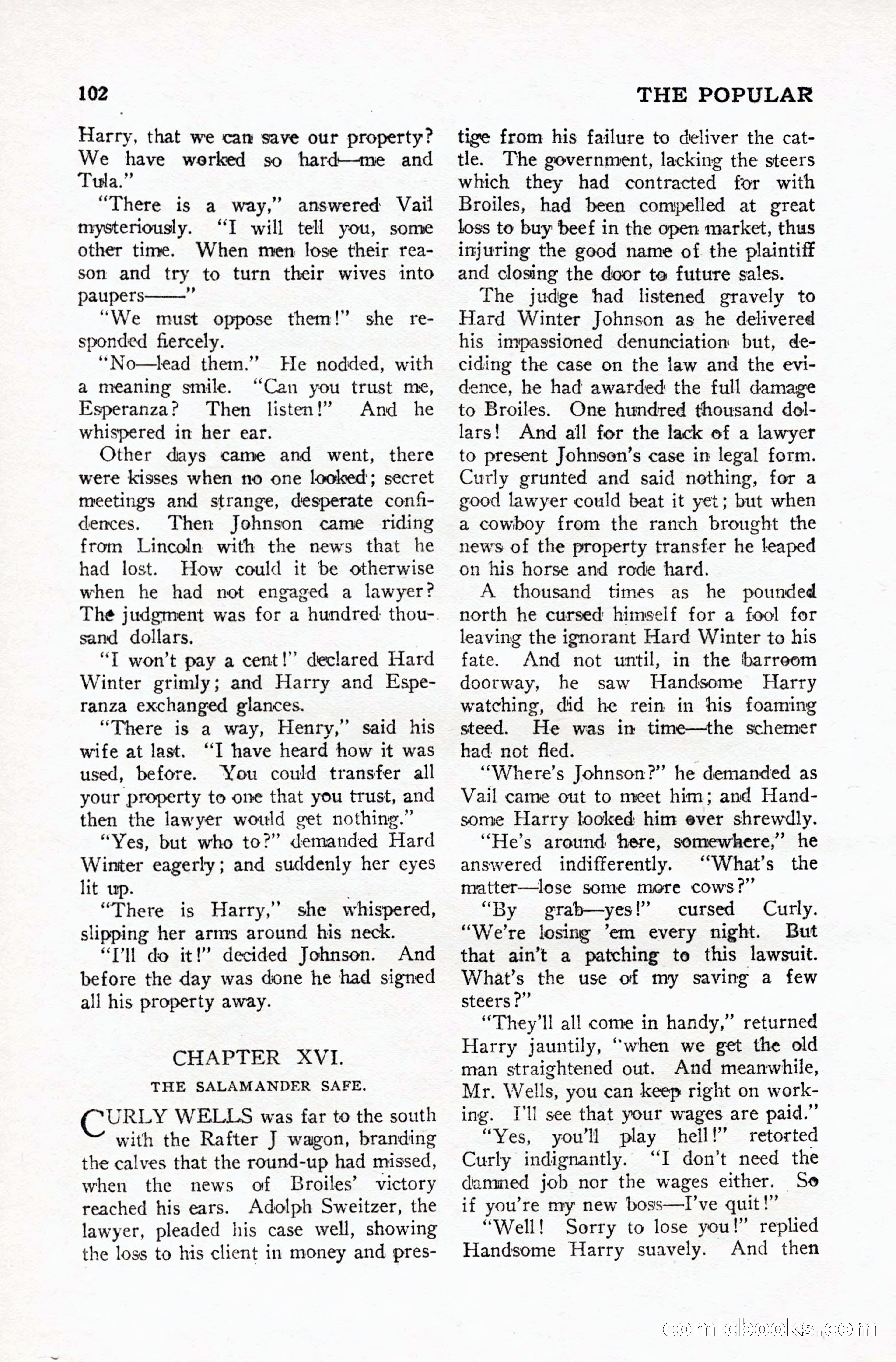 The Popular Weekly, May 26, 1928 — page 104 of 148