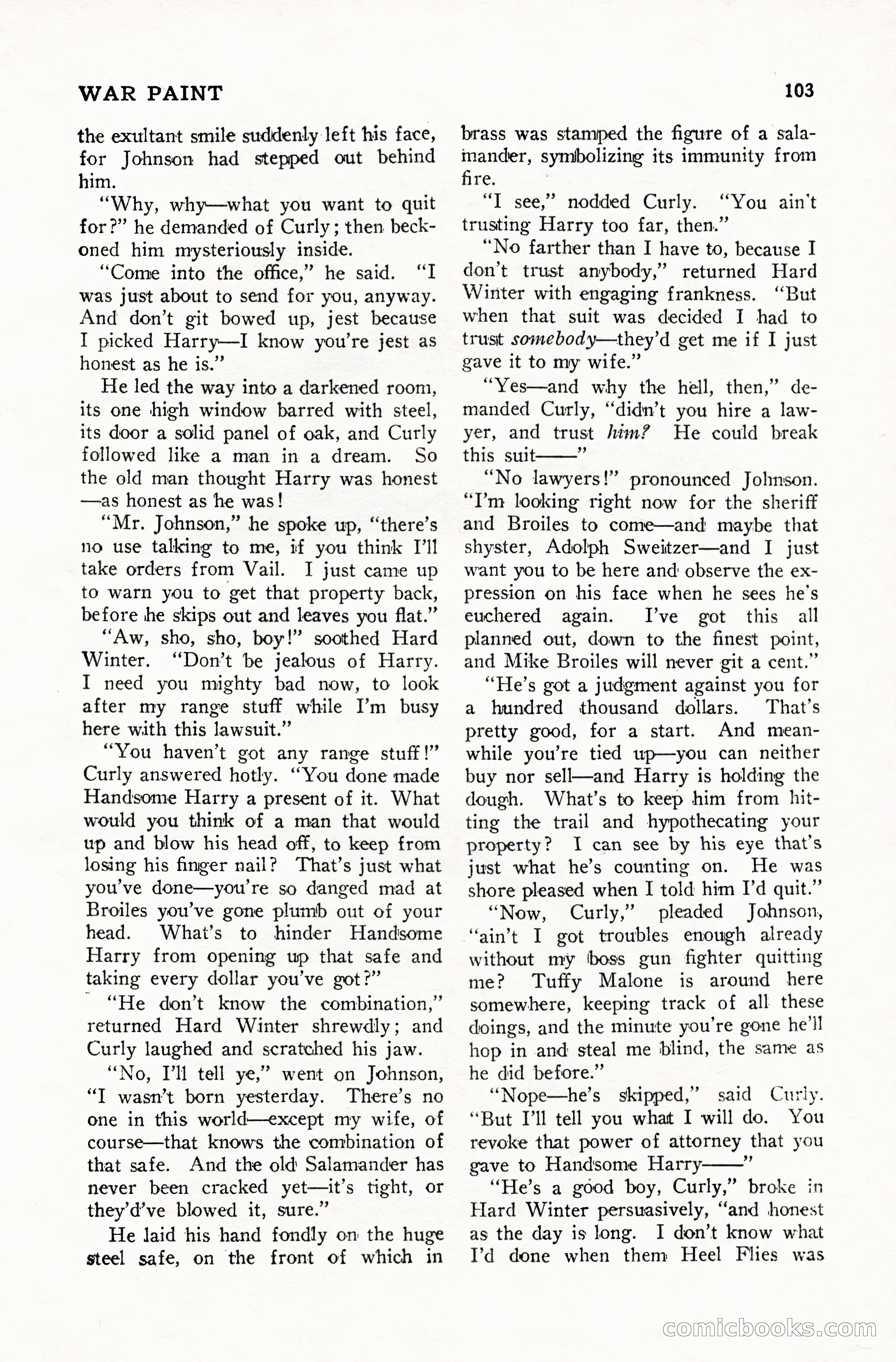 The Popular Weekly, May 26, 1928 — page 105 of 148
