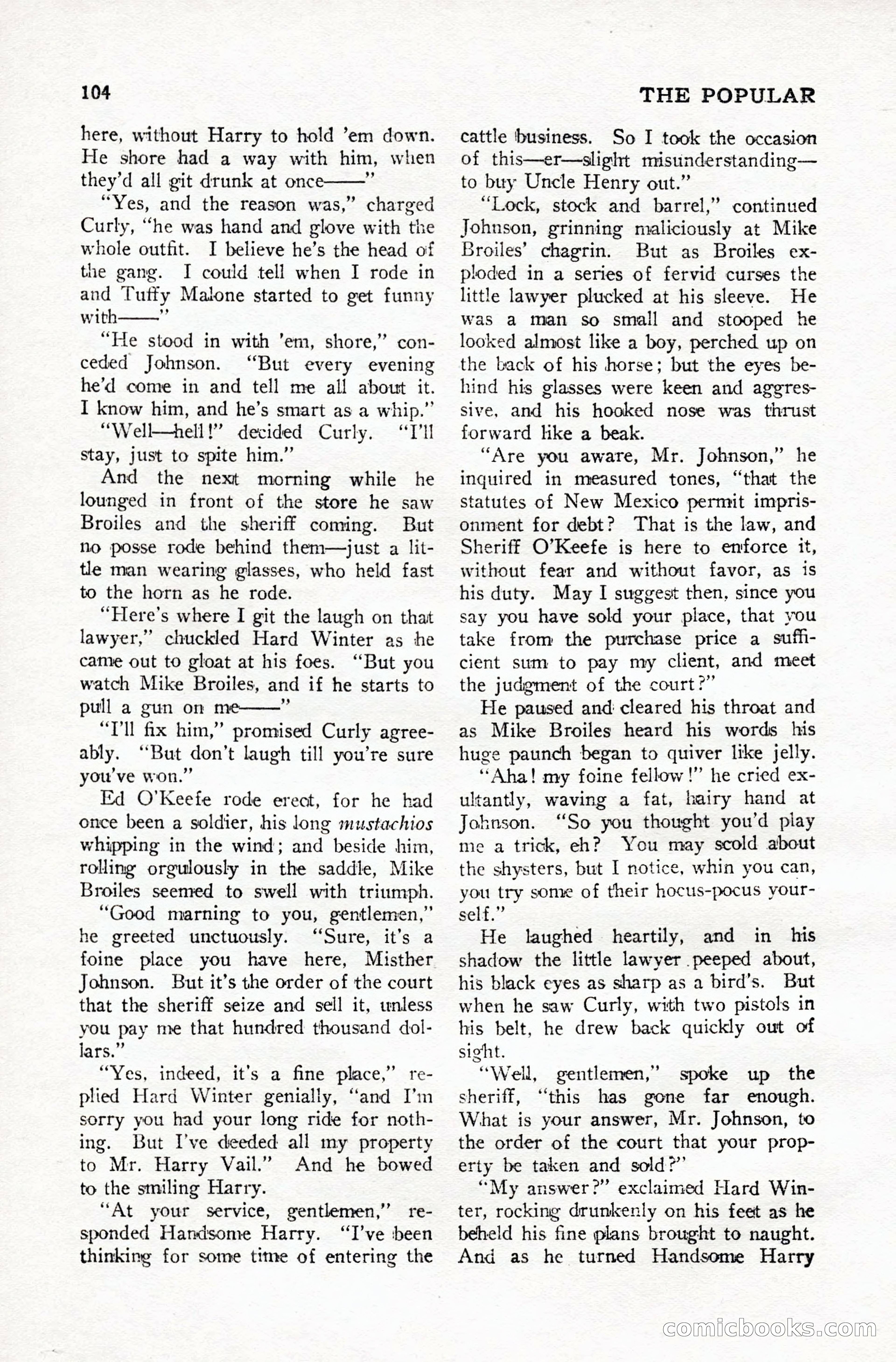 The Popular Weekly, May 26, 1928 — page 106 of 148