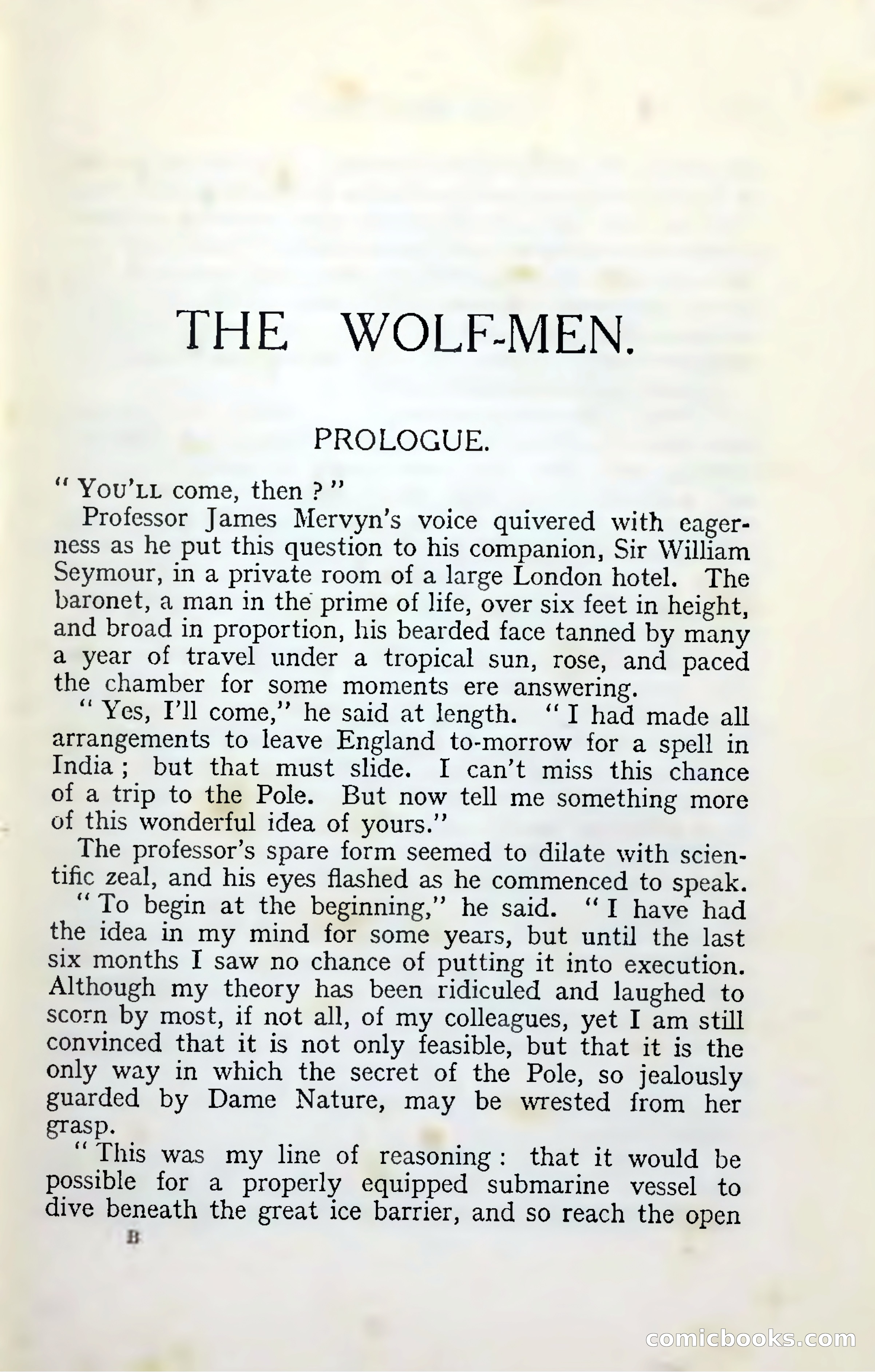 The Wolf-Men — page 13 of 302