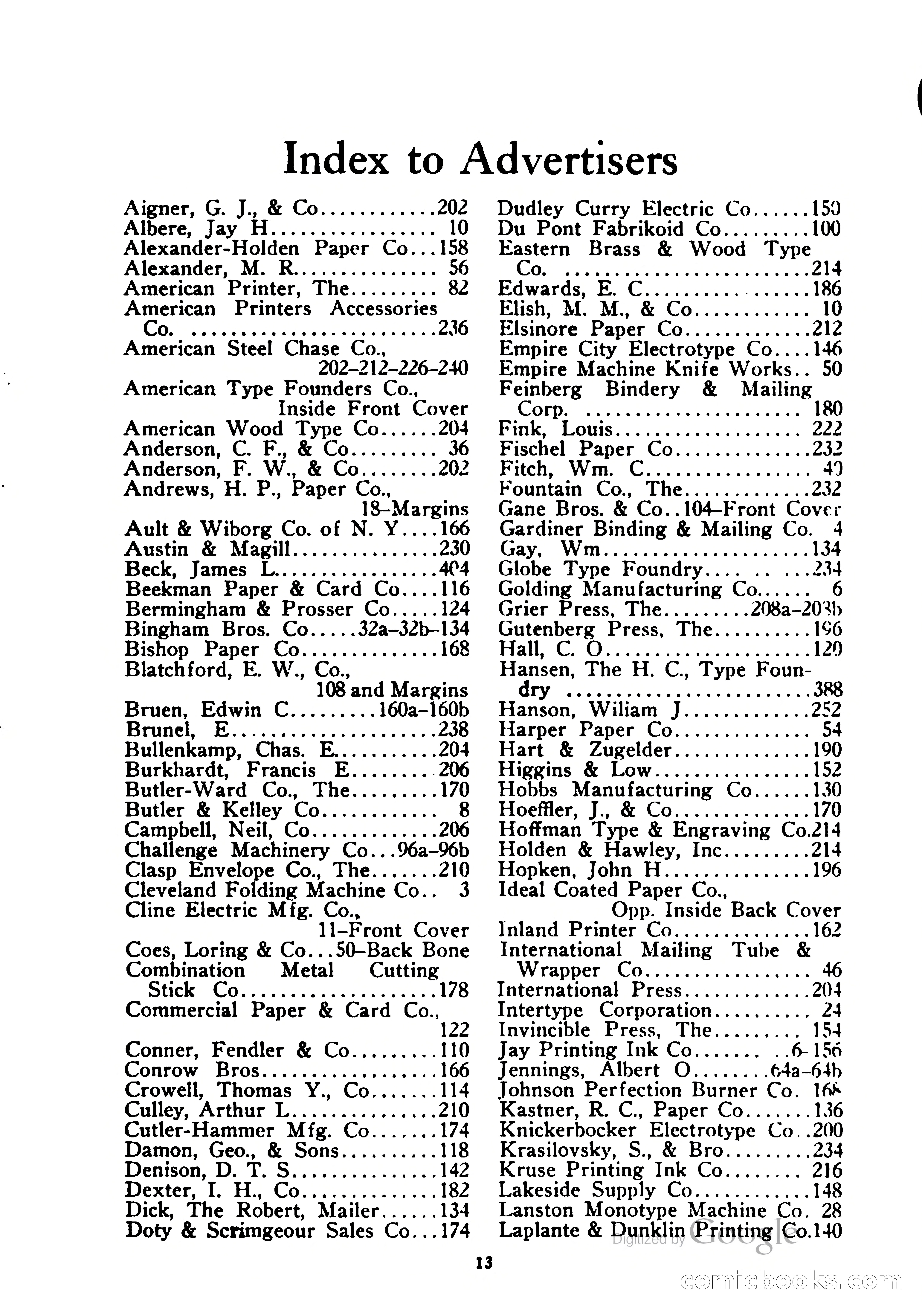 Printing Trades Blue Book — page 13 of 398