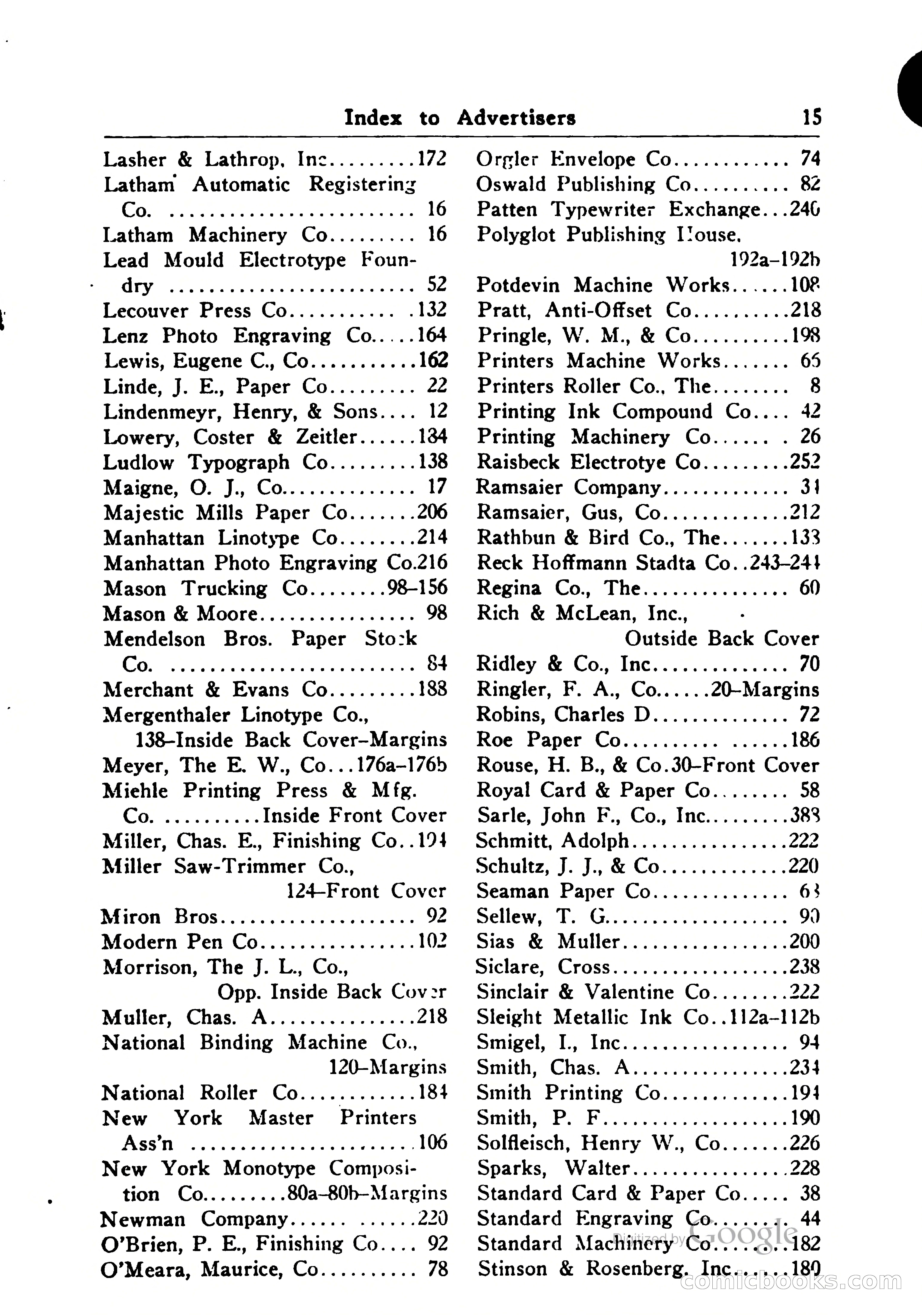 Printing Trades Blue Book — page 15 of 398