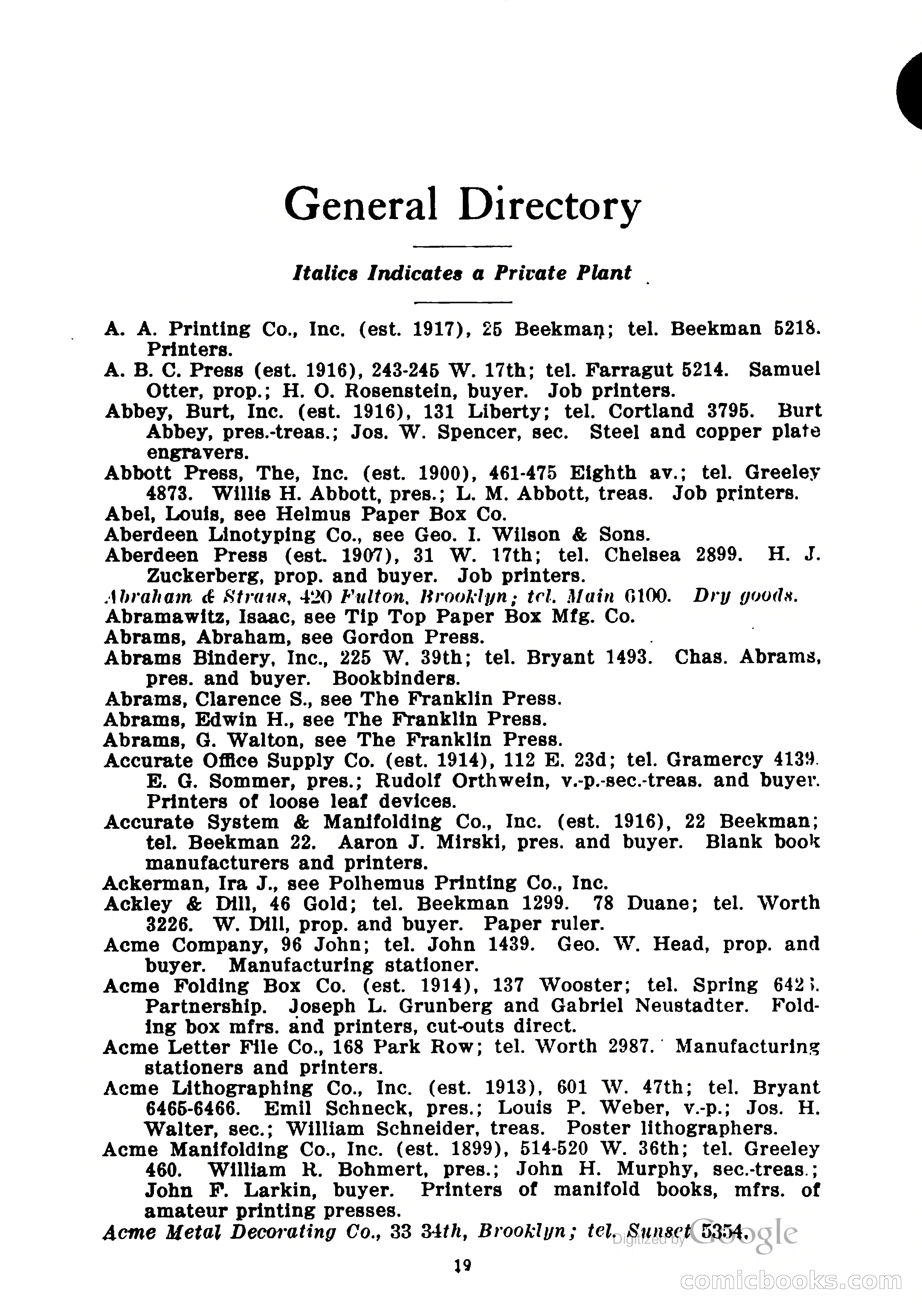 Printing Trades Blue Book — page 19 of 398