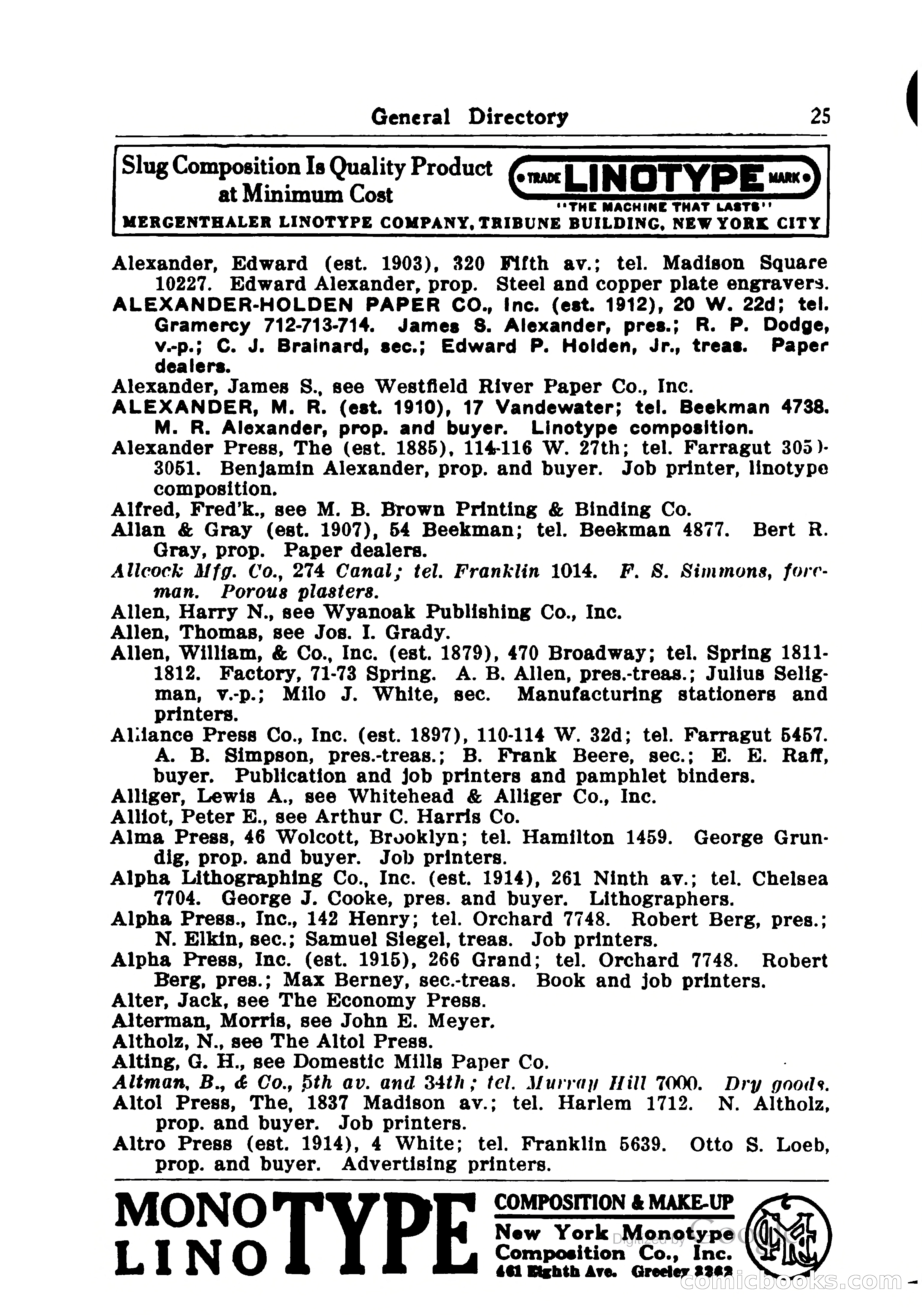Printing Trades Blue Book — page 25 of 398