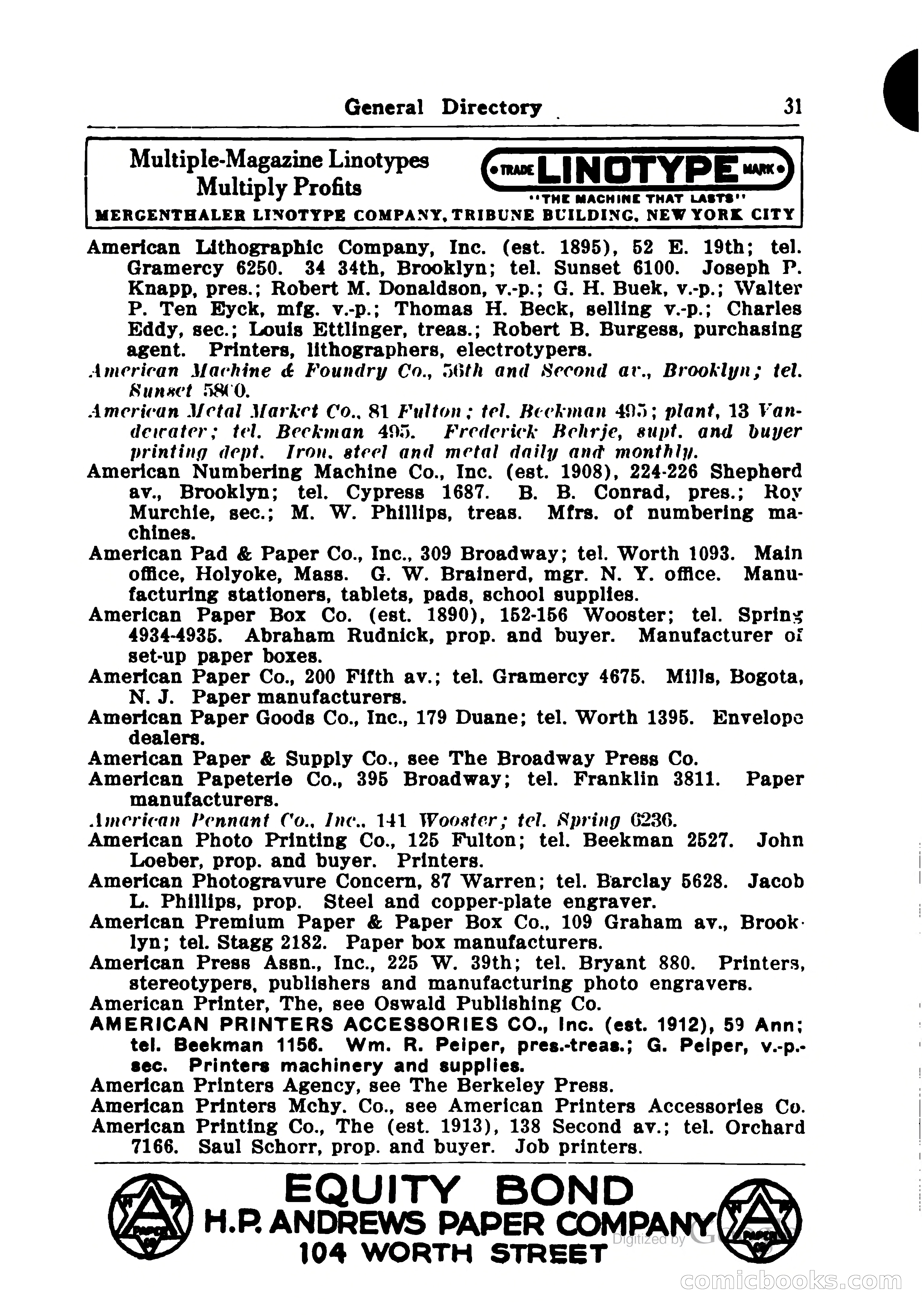 Printing Trades Blue Book — page 31 of 398