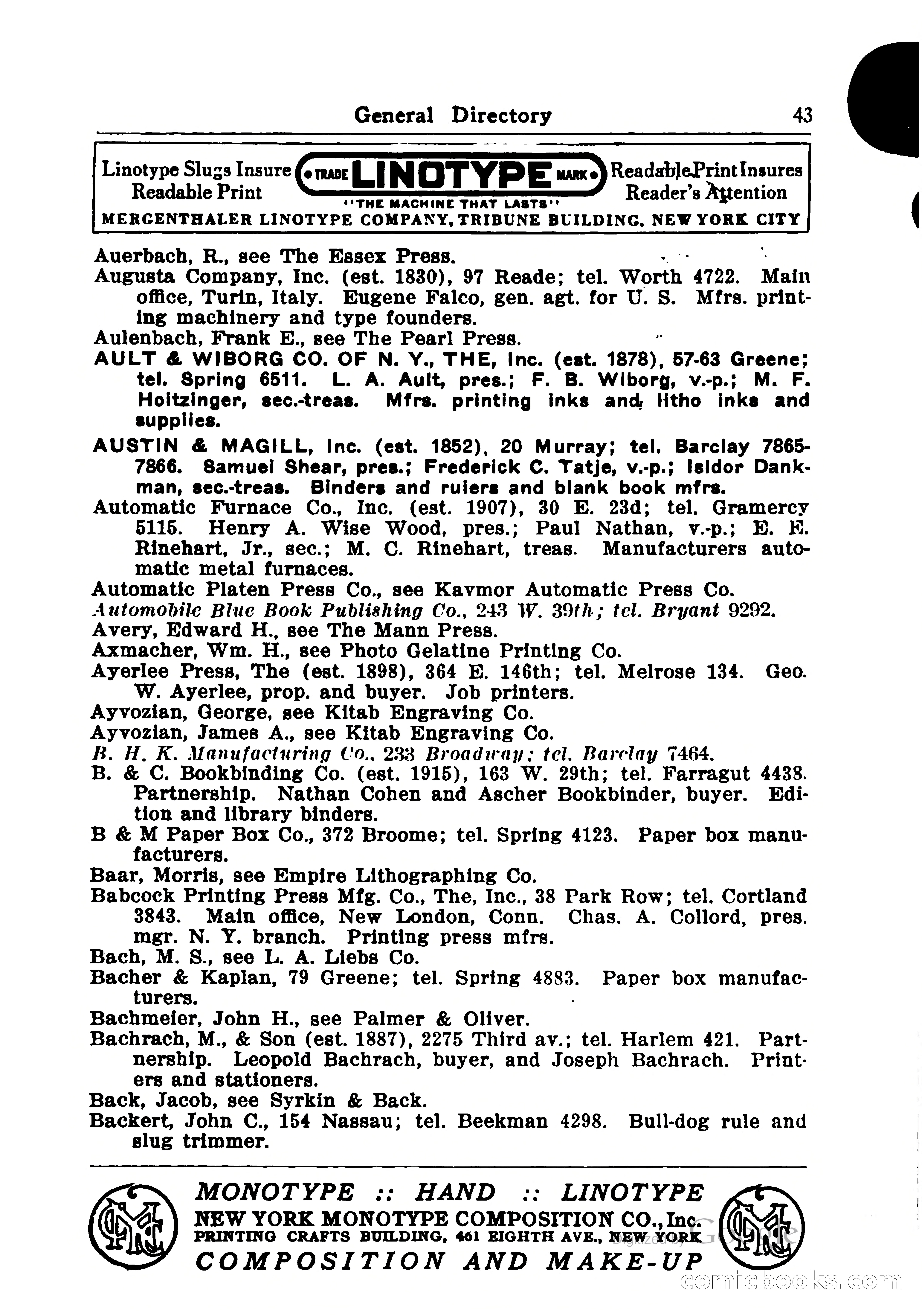 Printing Trades Blue Book — page 45 of 398