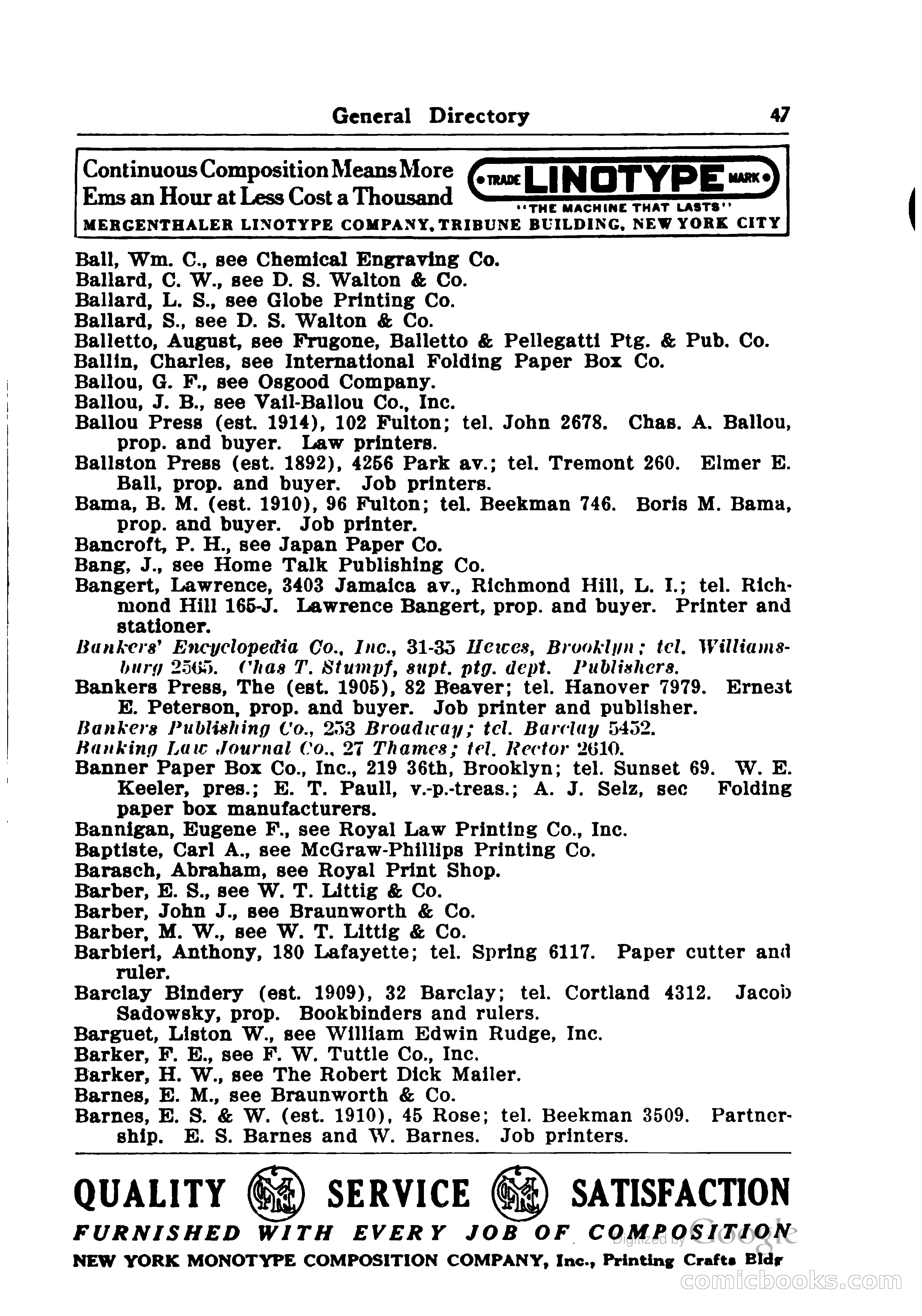 Printing Trades Blue Book — page 49 of 398