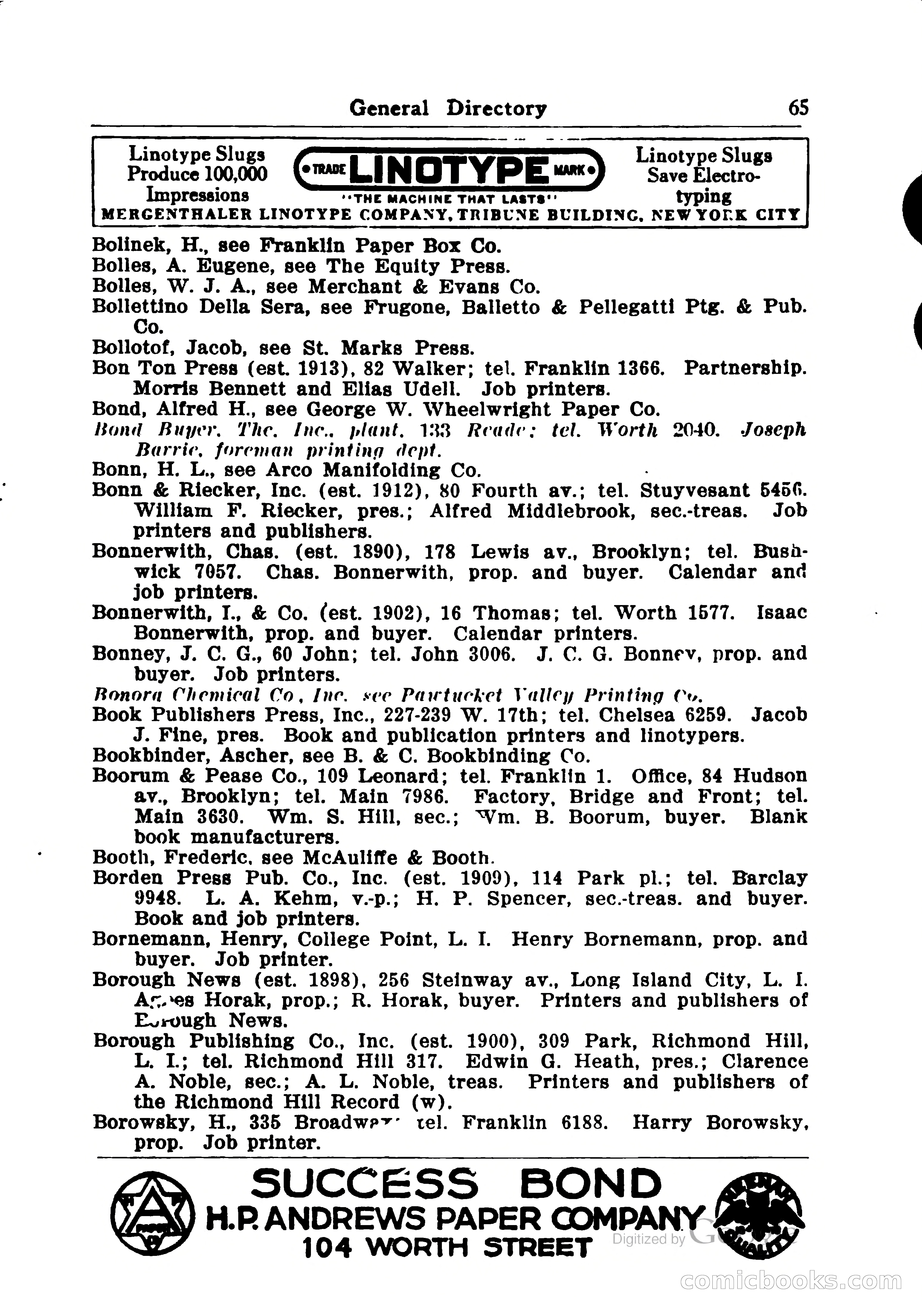 Printing Trades Blue Book — page 71 of 398