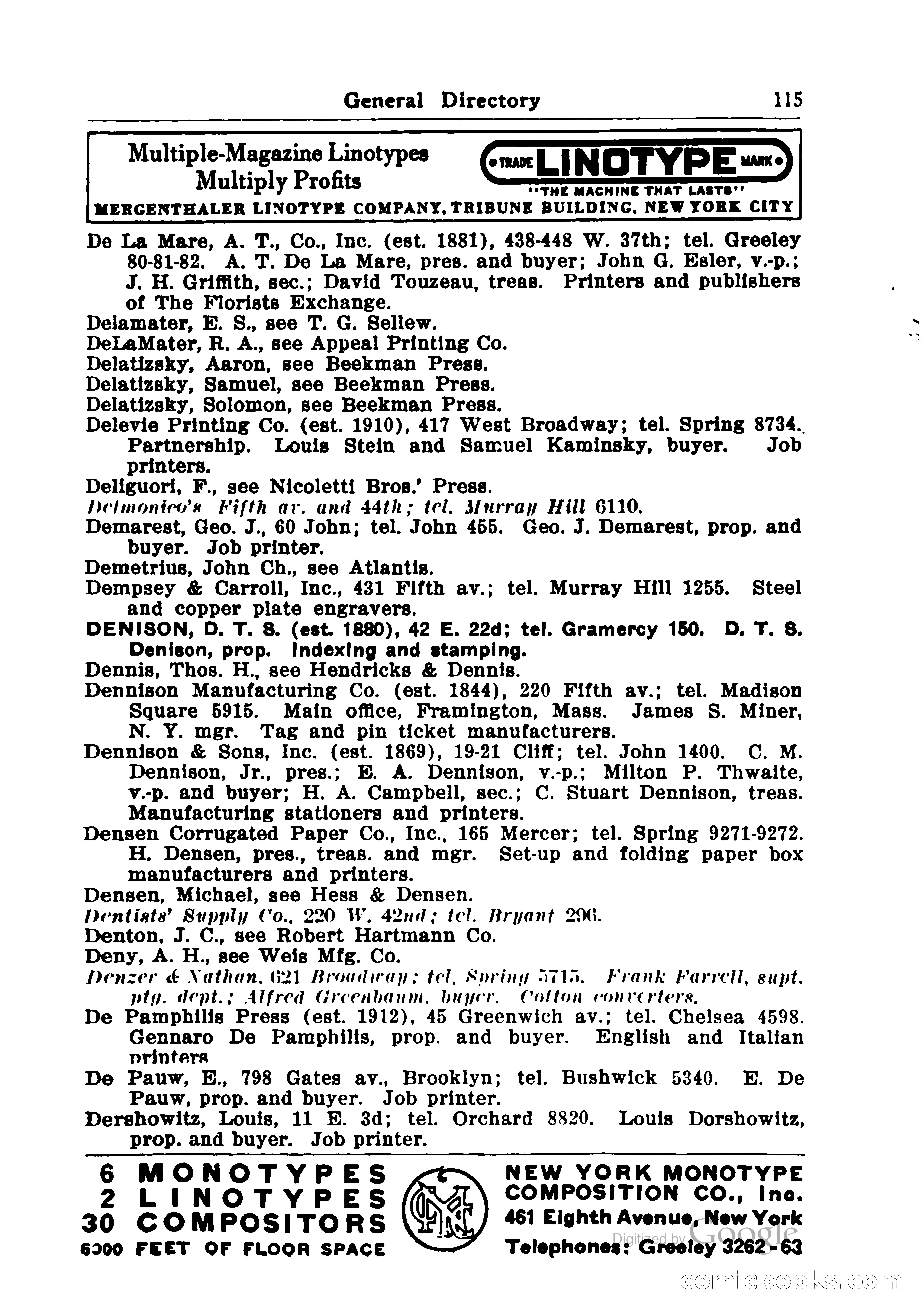 Printing Trades Blue Book — page 127 of 398