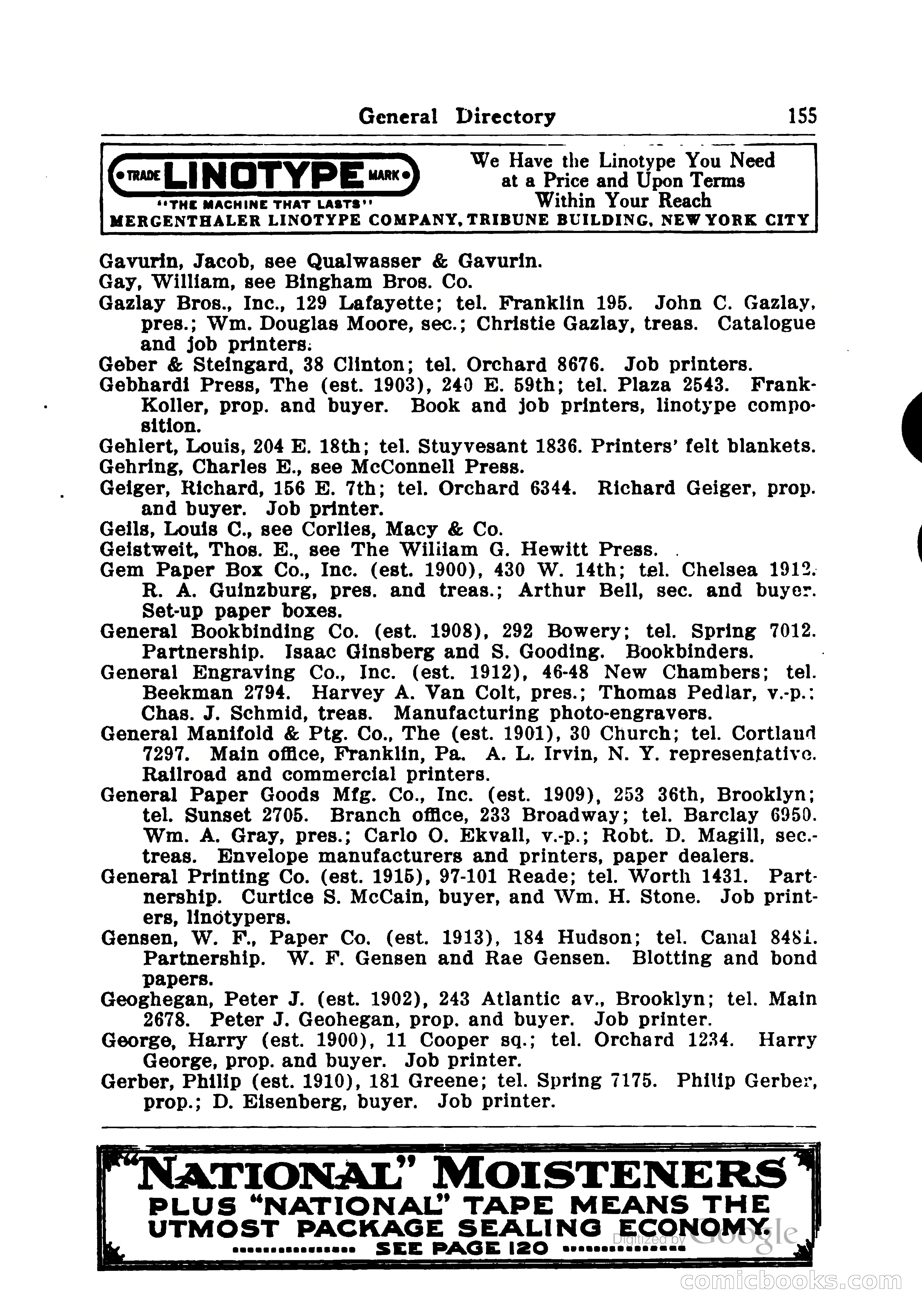 Printing Trades Blue Book — page 171 of 398