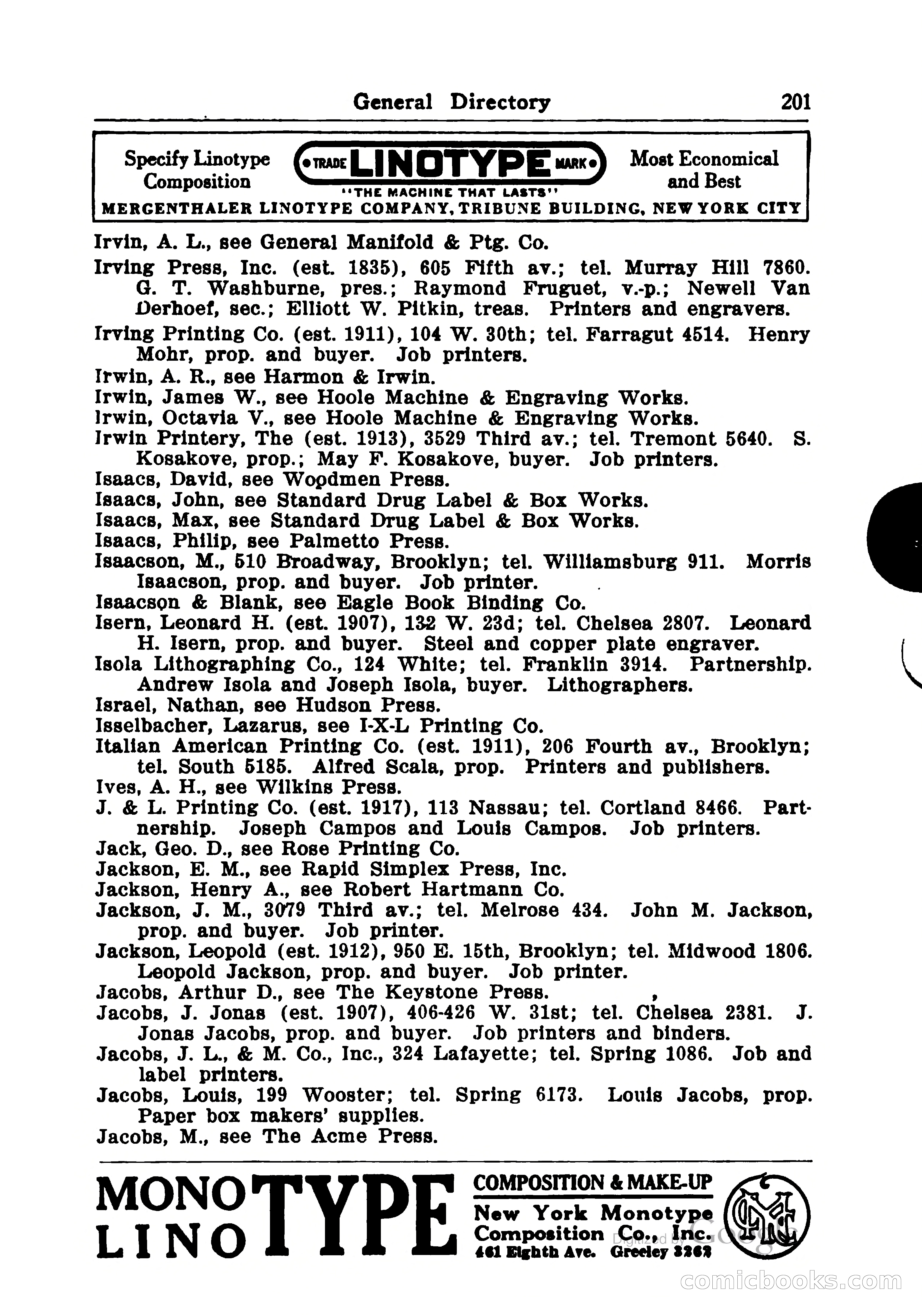 Printing Trades Blue Book — page 223 of 398