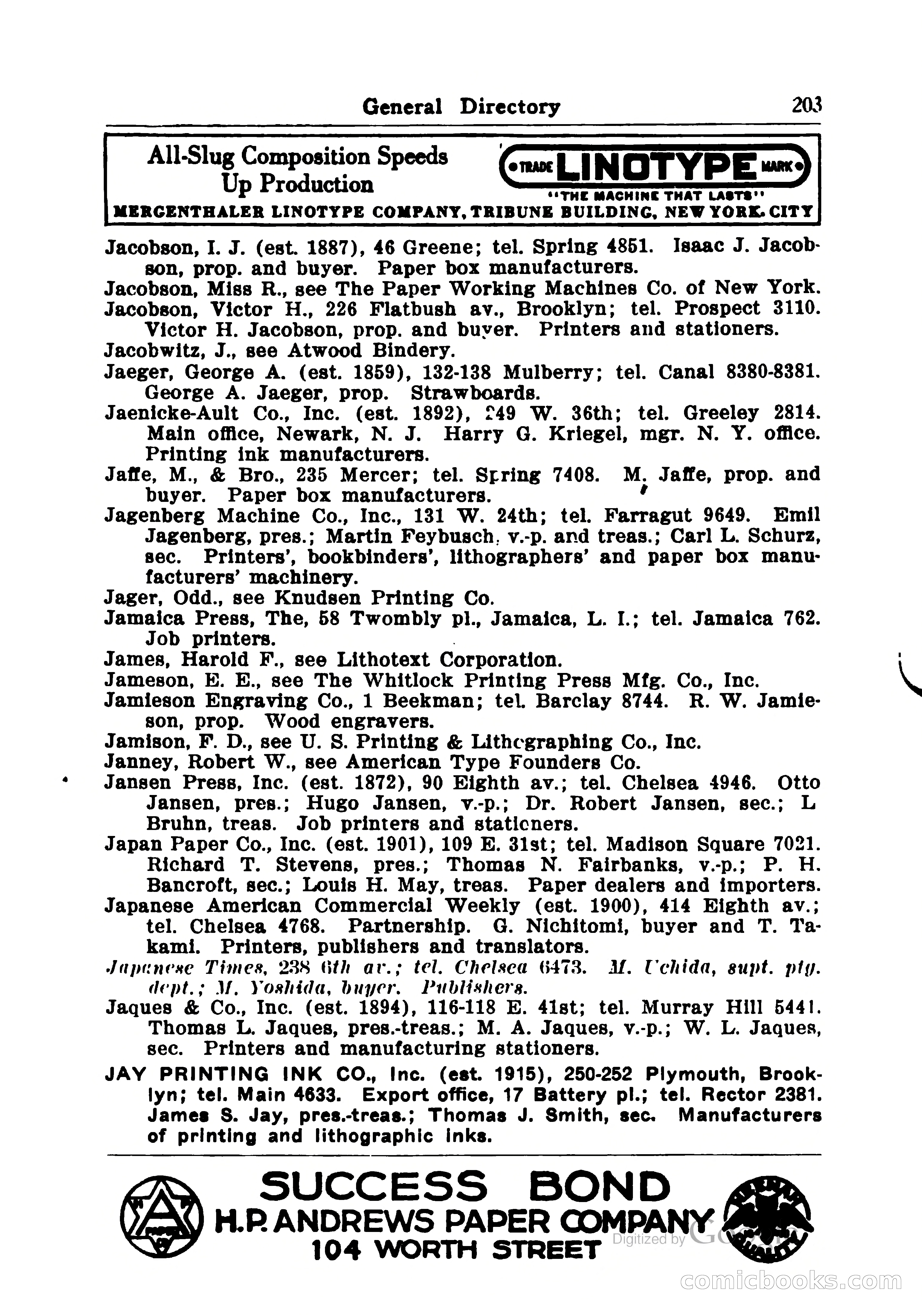 Printing Trades Blue Book — page 225 of 398