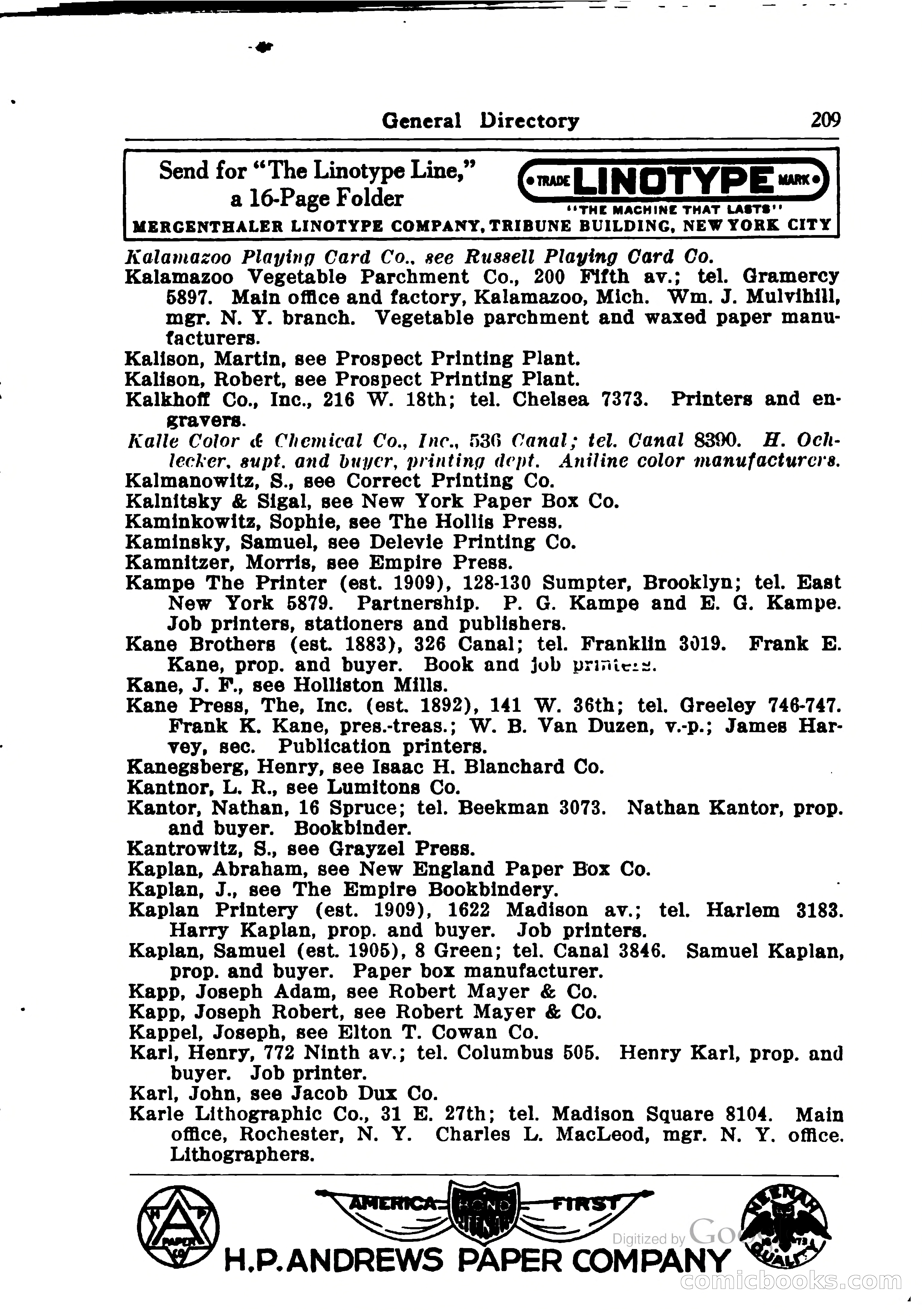 Printing Trades Blue Book — page 233 of 398