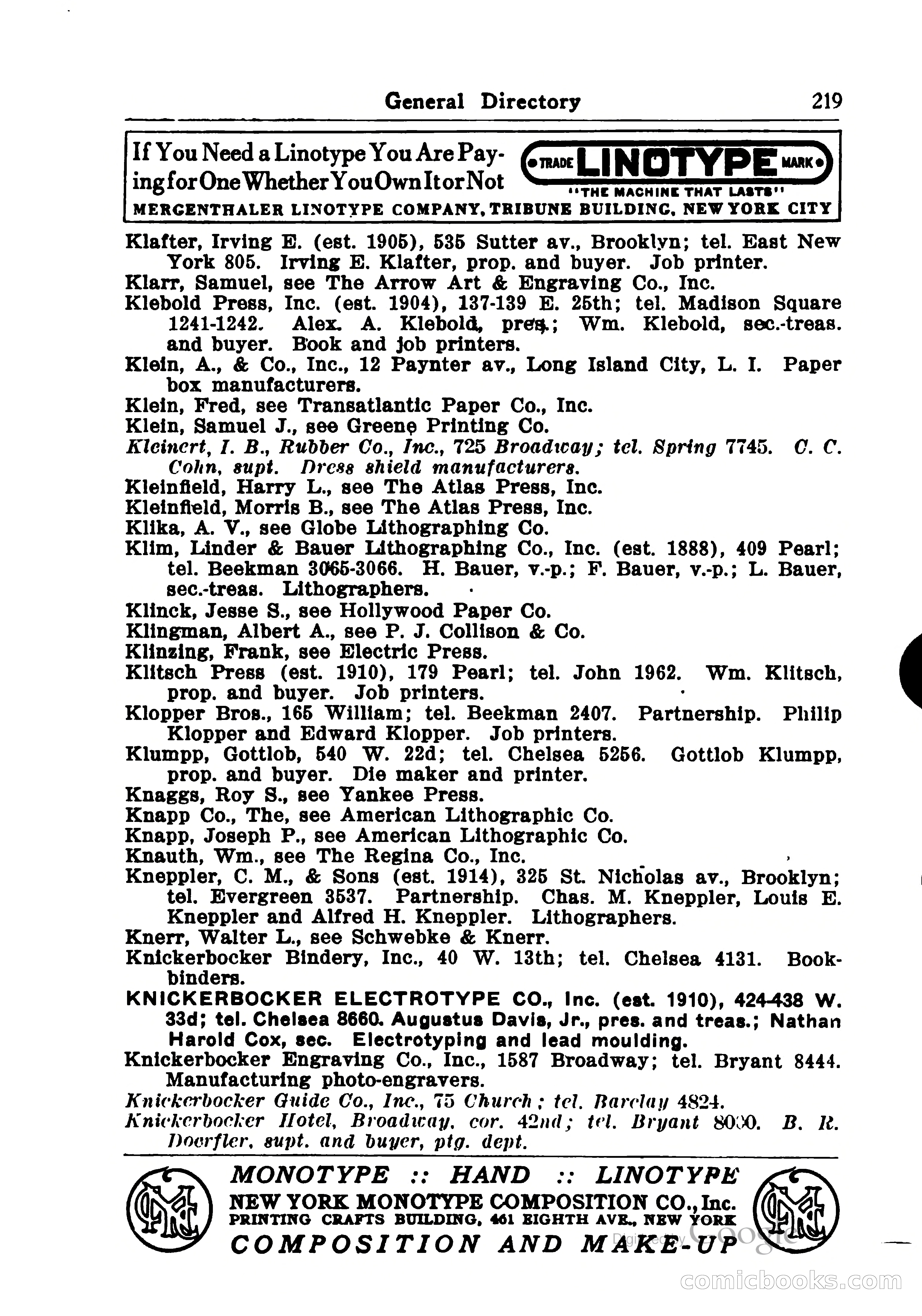 Printing Trades Blue Book — page 243 of 398