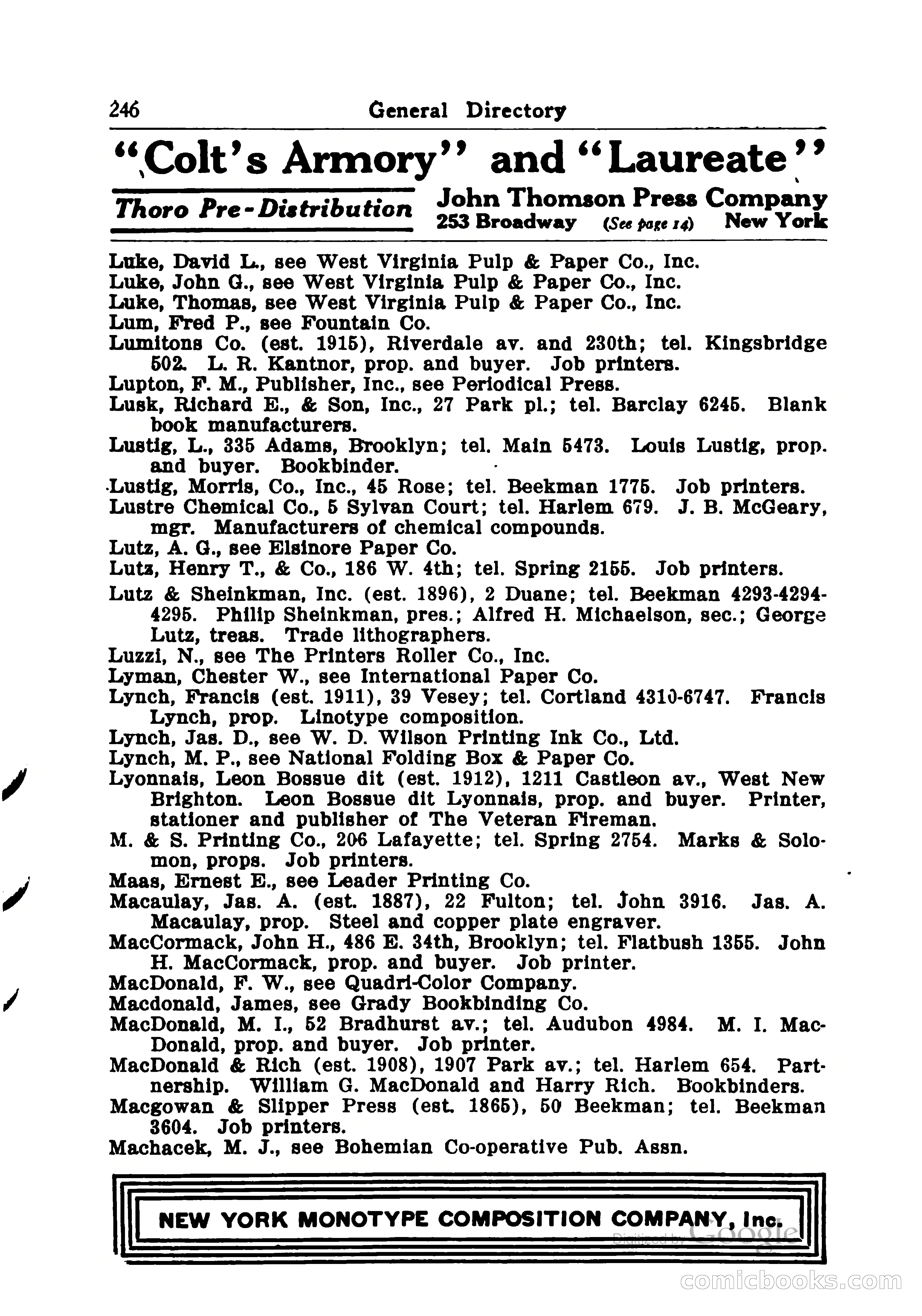 Printing Trades Blue Book — page 274 of 398