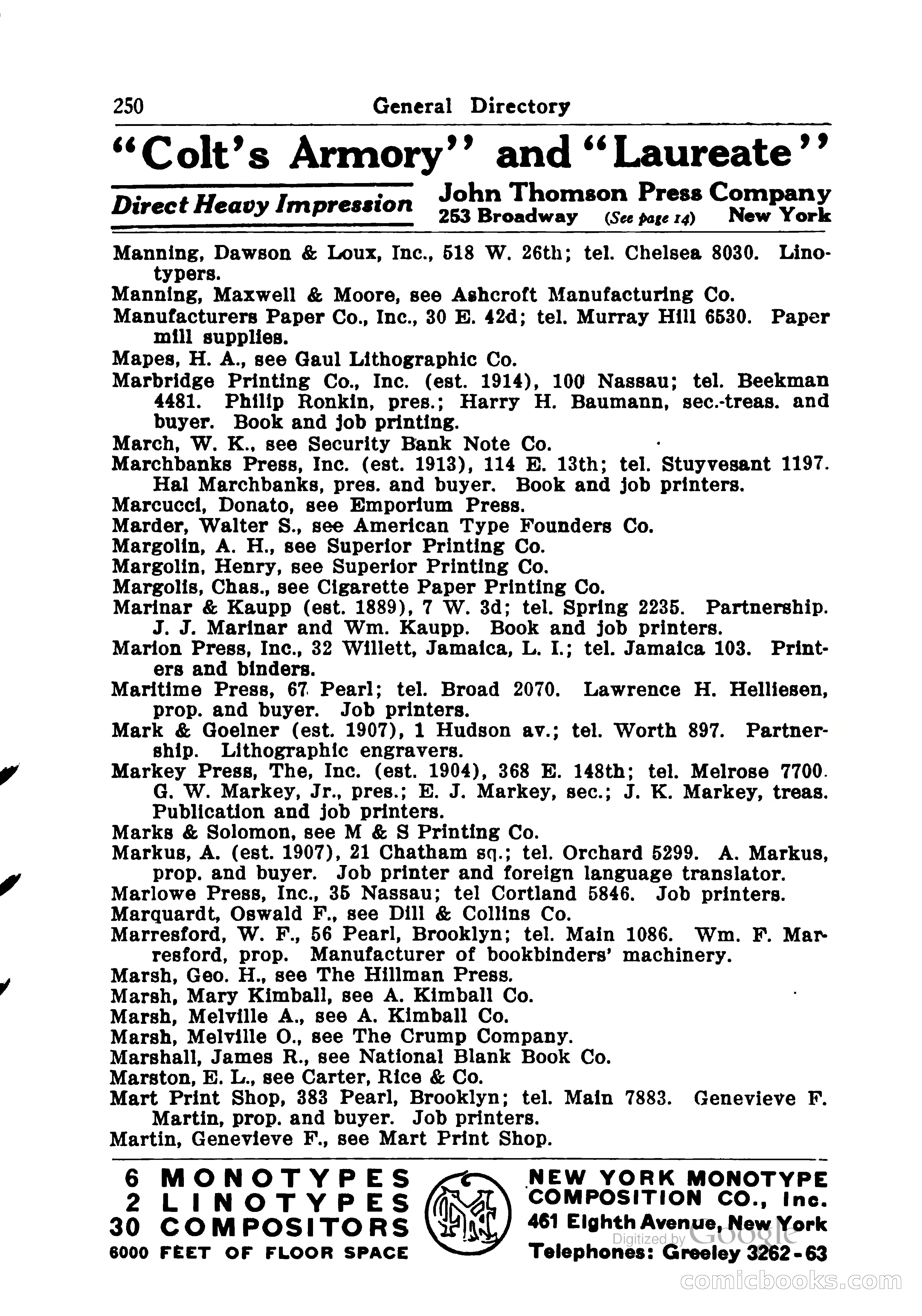 Printing Trades Blue Book — page 278 of 398