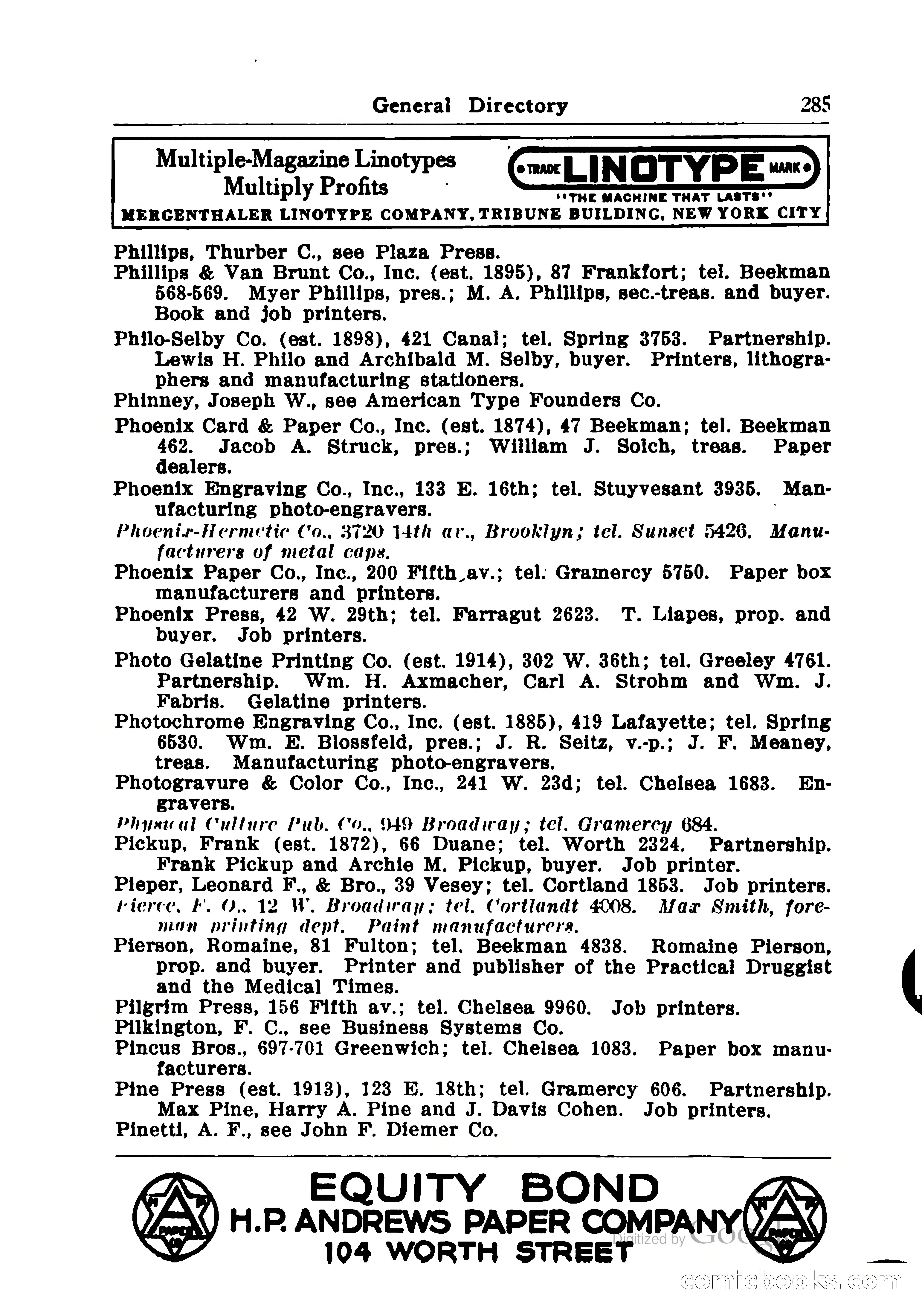 Printing Trades Blue Book — page 313 of 398