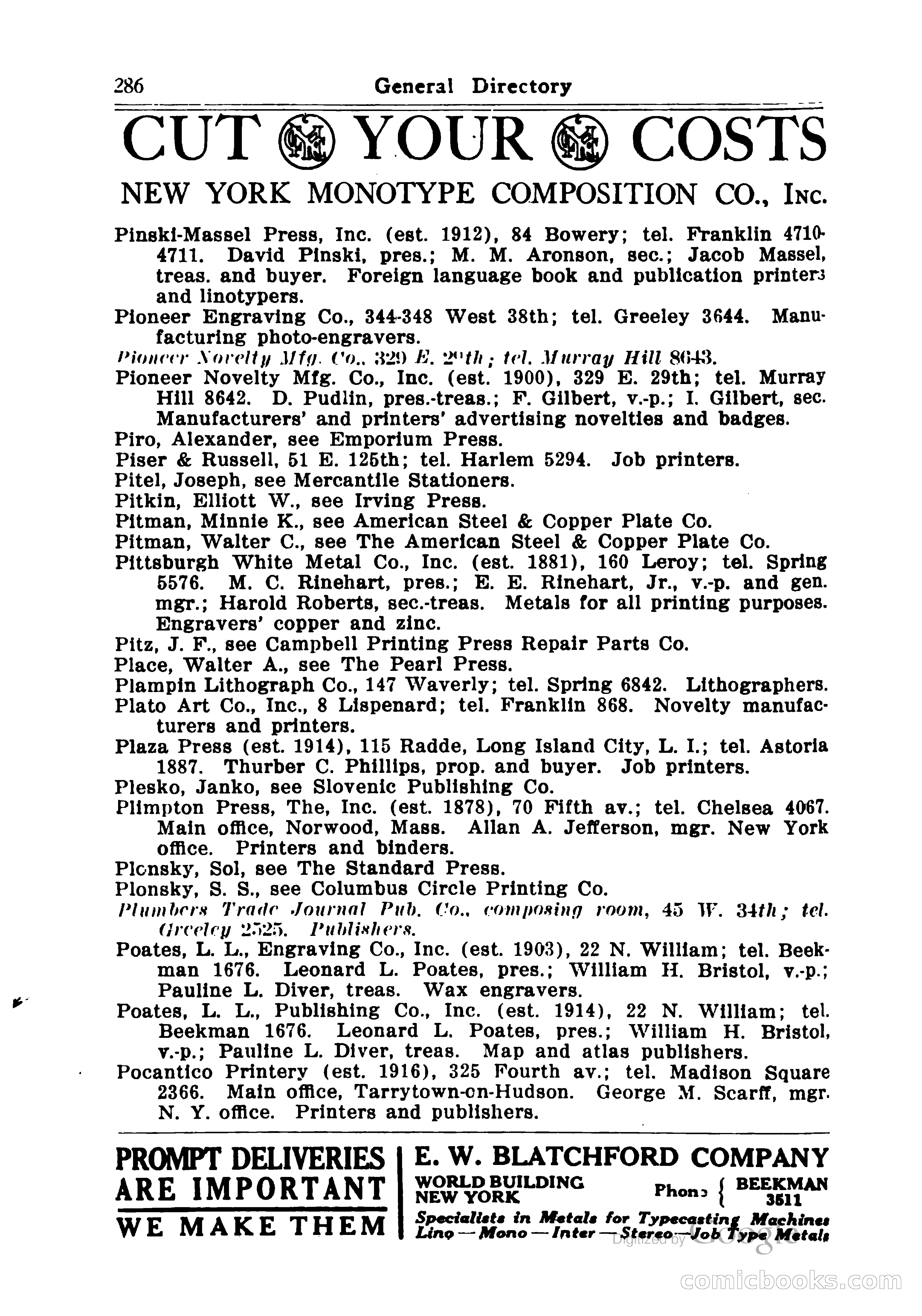 Printing Trades Blue Book — page 314 of 398