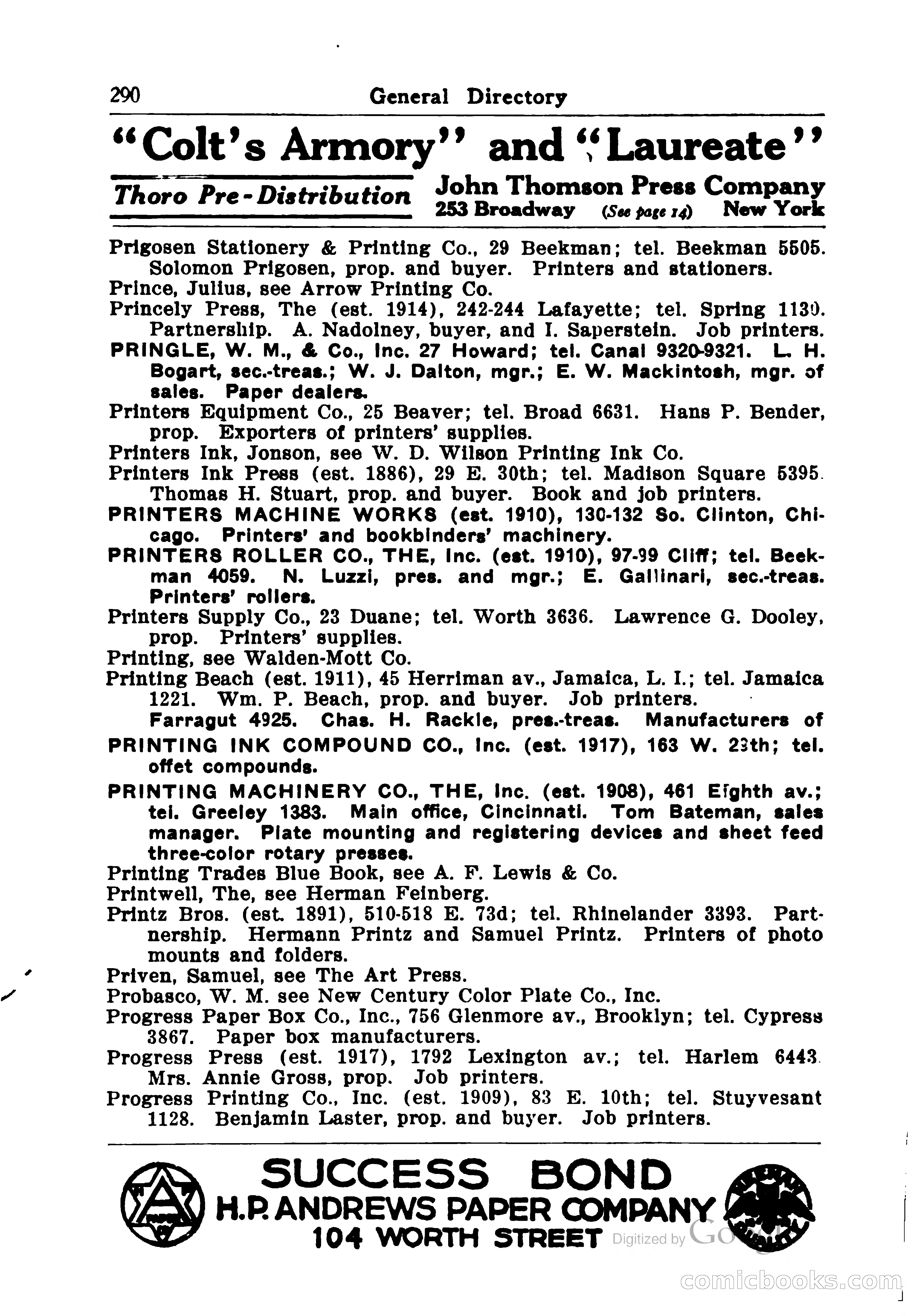 Printing Trades Blue Book — page 318 of 398
