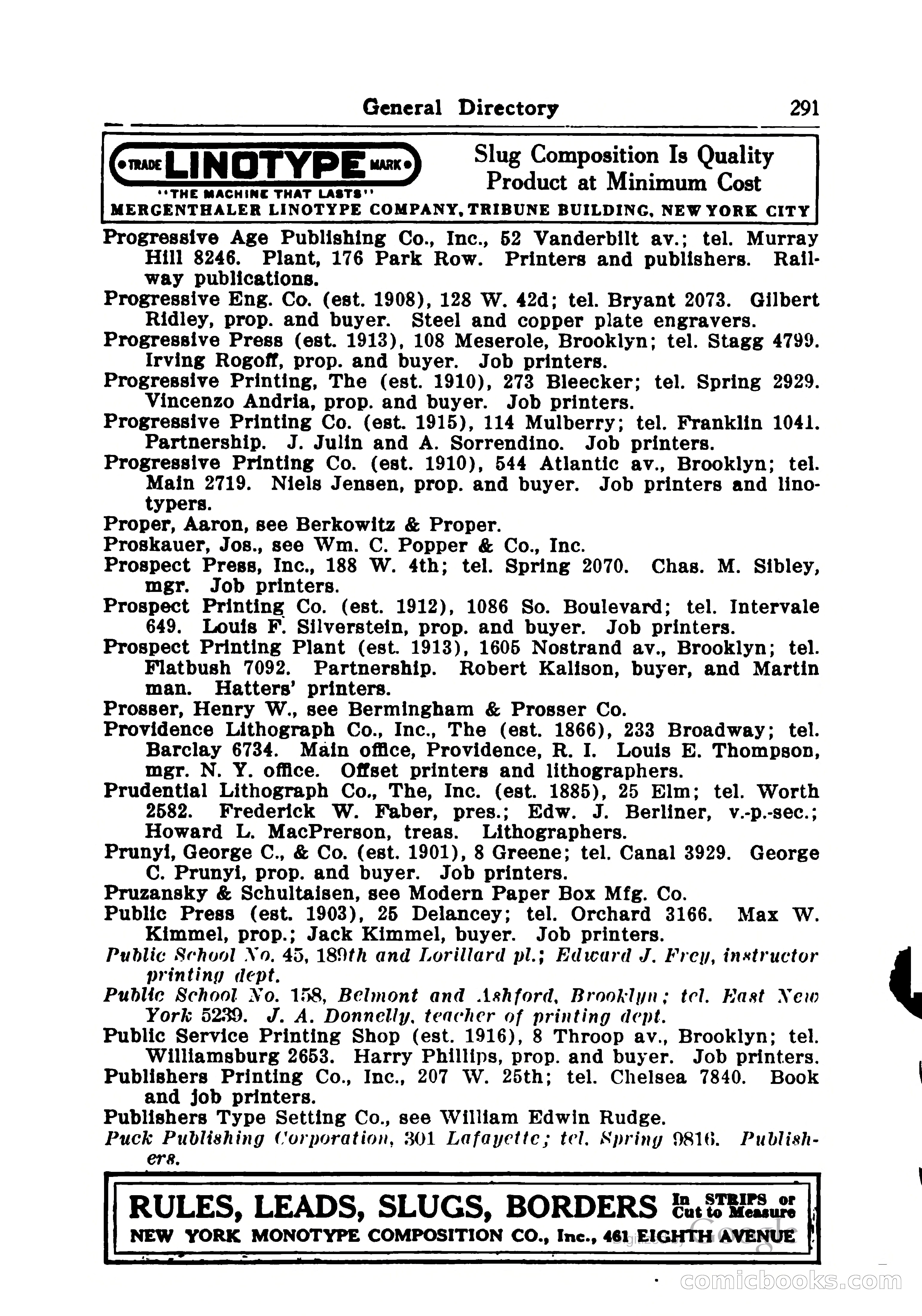 Printing Trades Blue Book — page 319 of 398