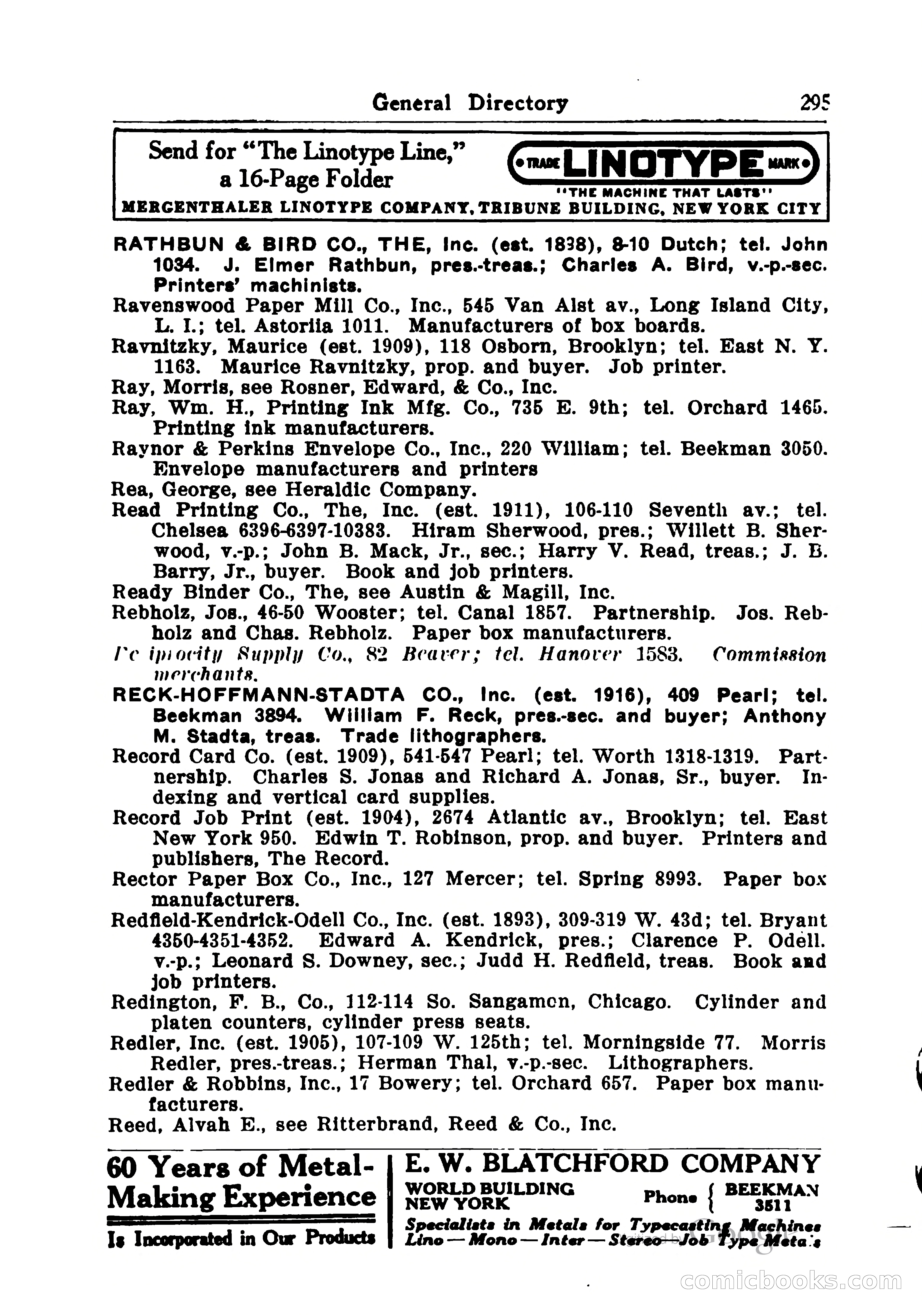 Printing Trades Blue Book — page 323 of 398