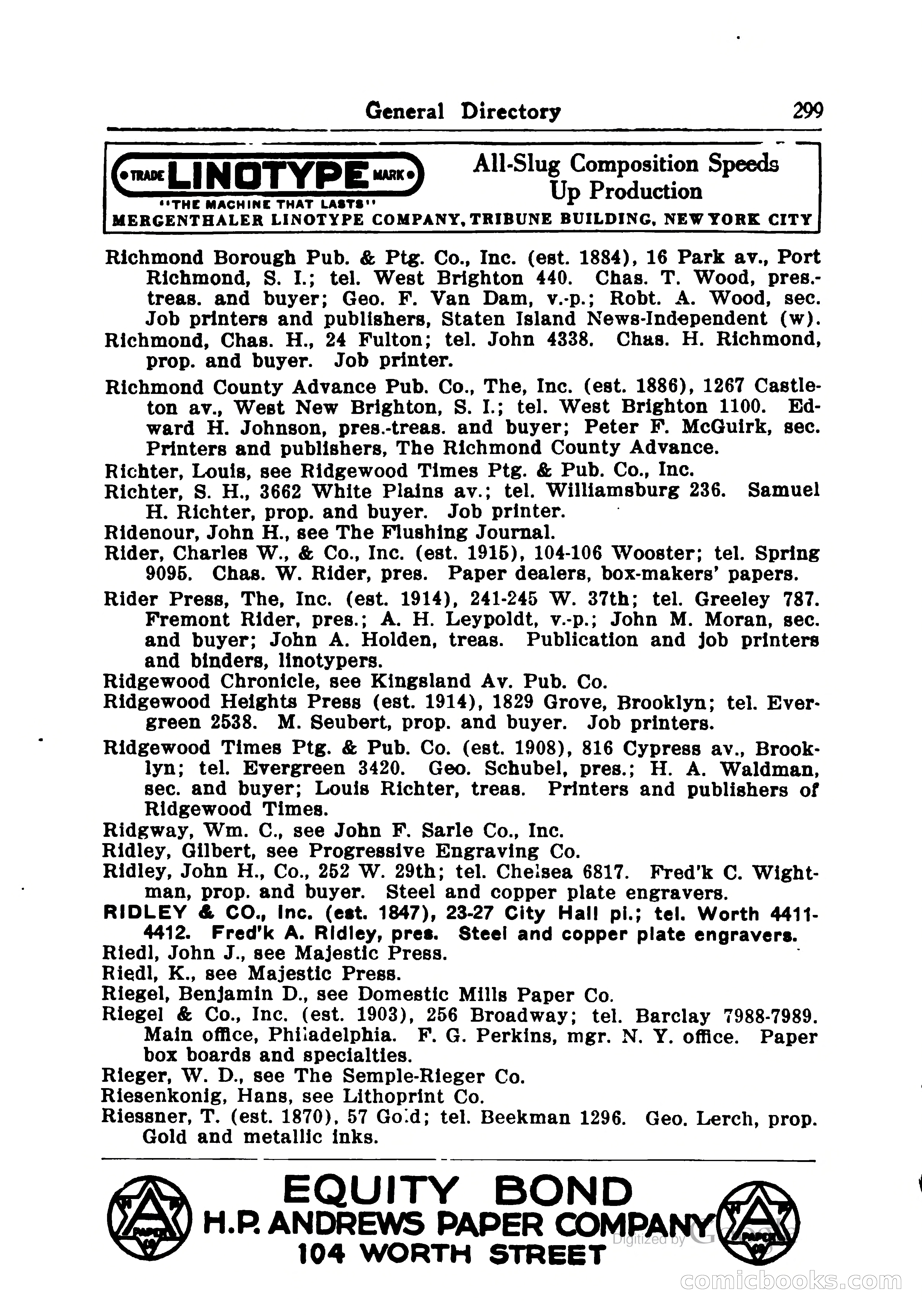 Printing Trades Blue Book — page 327 of 398