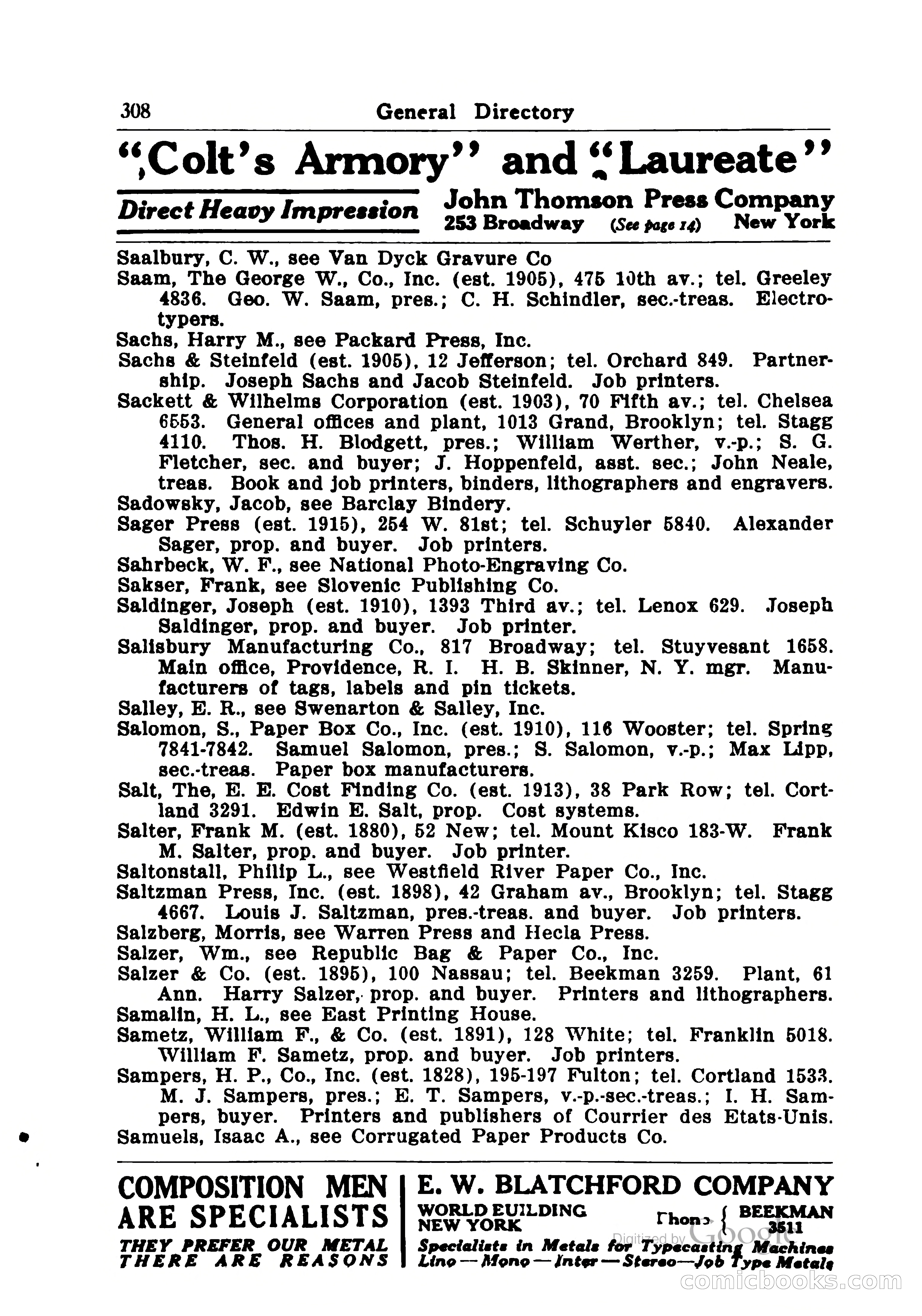 Printing Trades Blue Book — page 336 of 398