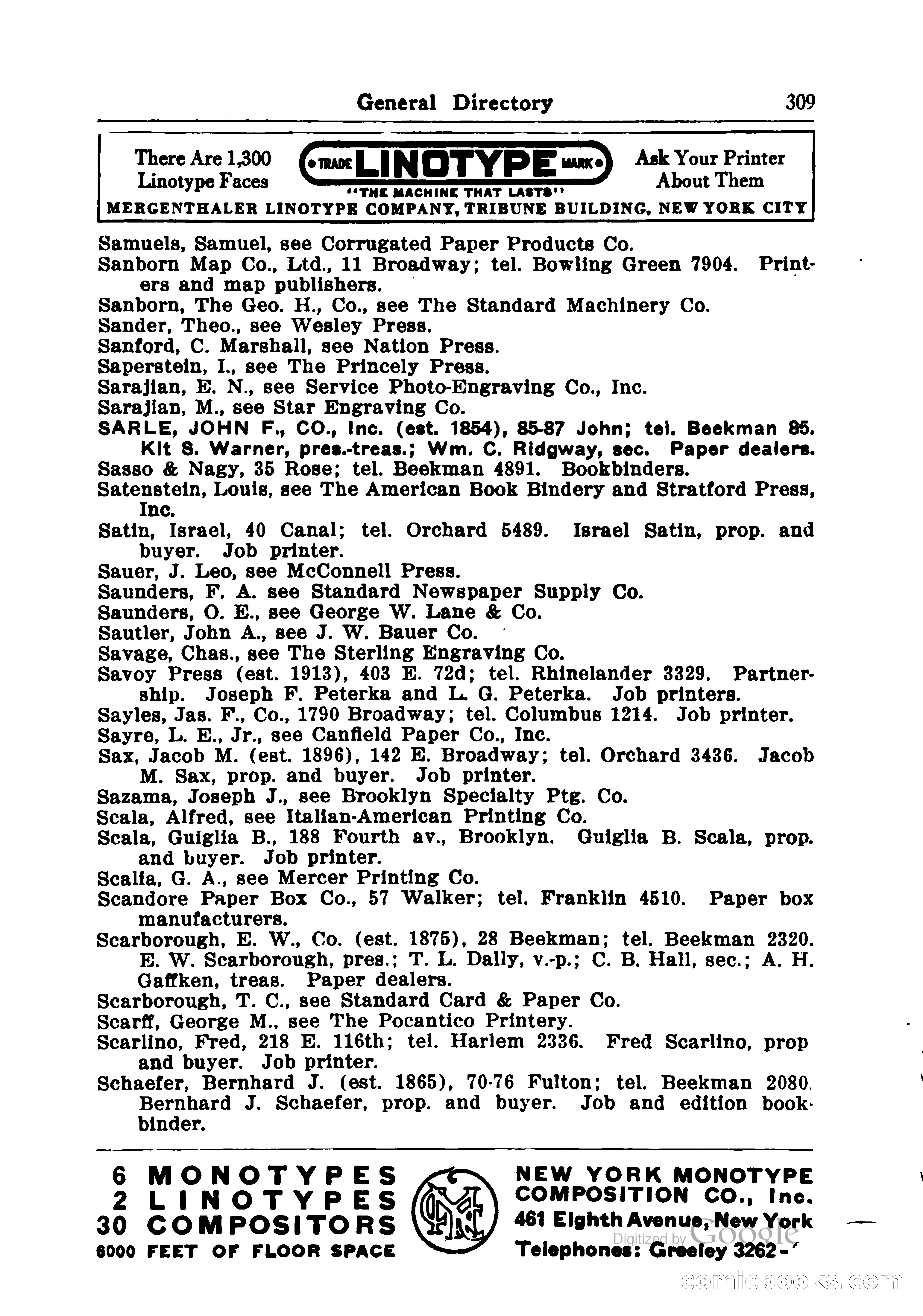 Printing Trades Blue Book — page 337 of 398