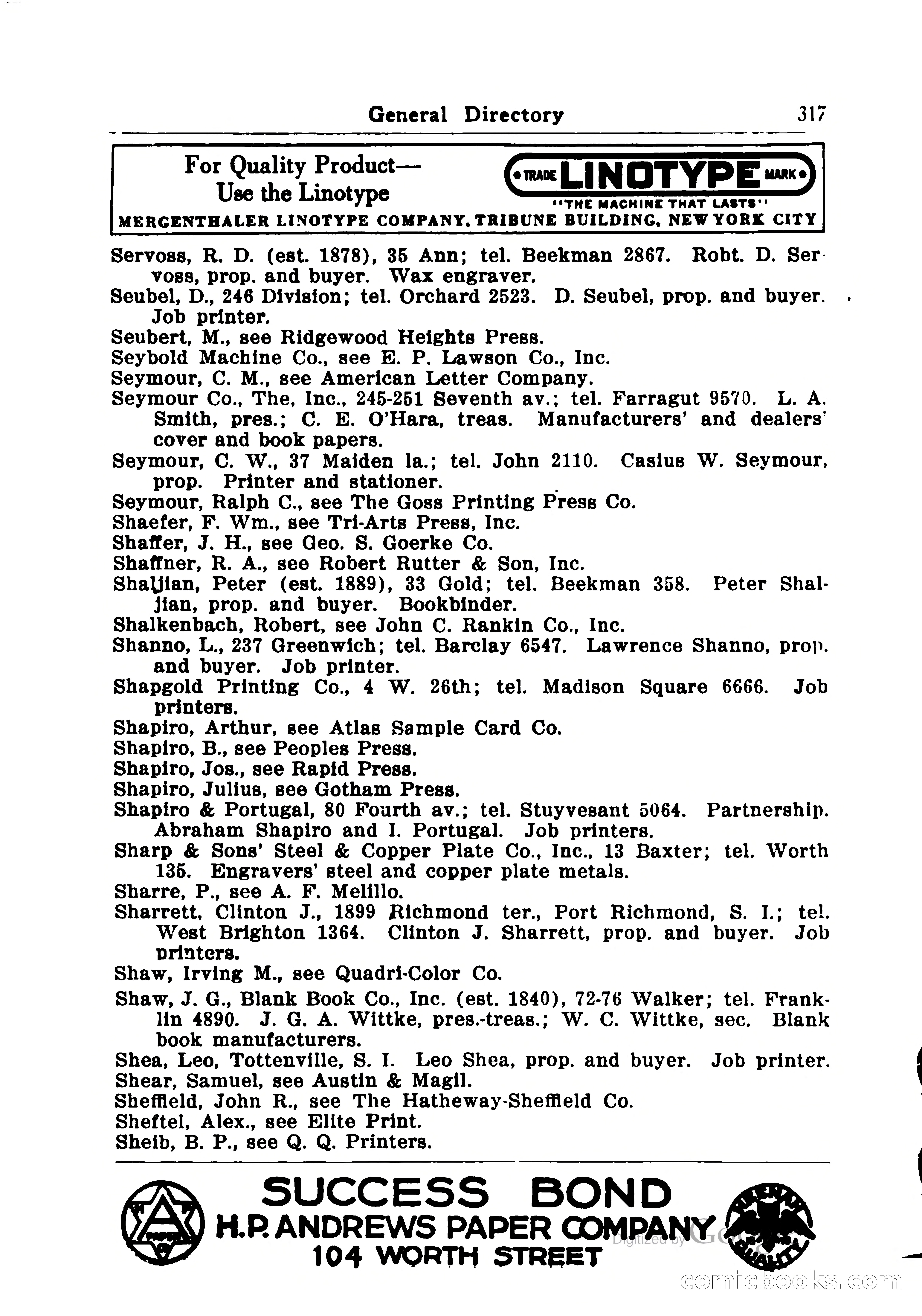 Printing Trades Blue Book — page 347 of 398