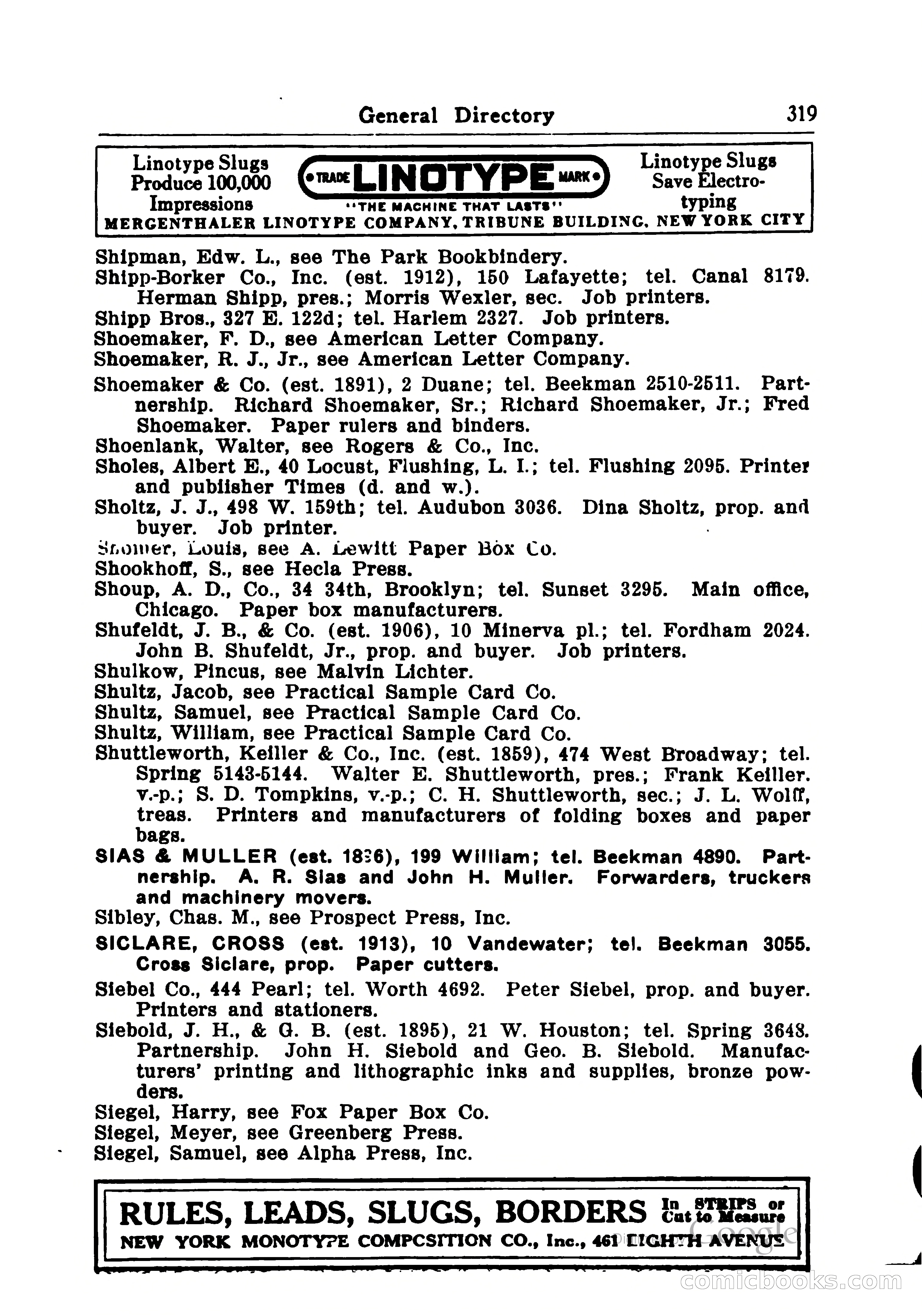 Printing Trades Blue Book — page 349 of 398