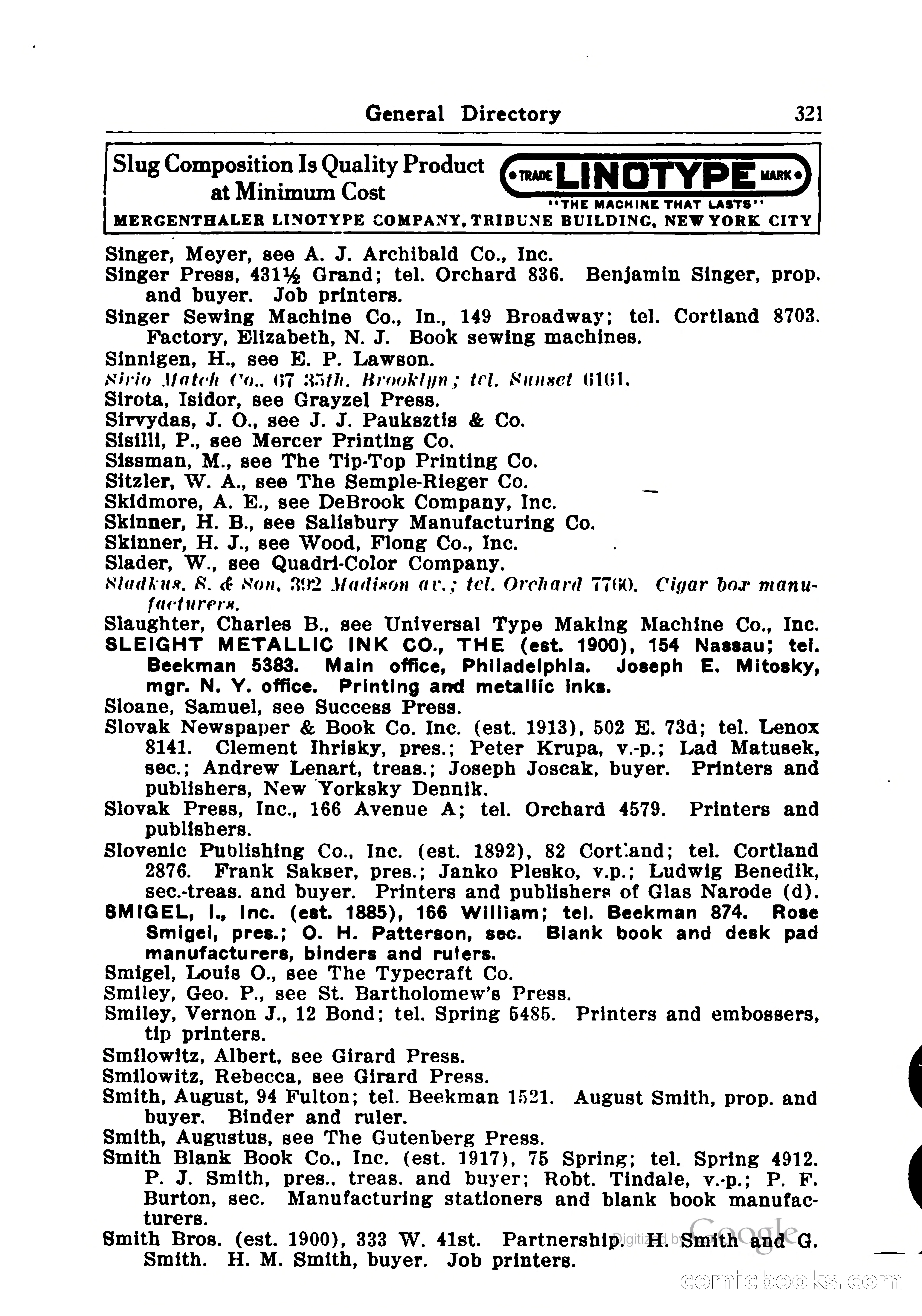 Printing Trades Blue Book — page 351 of 398