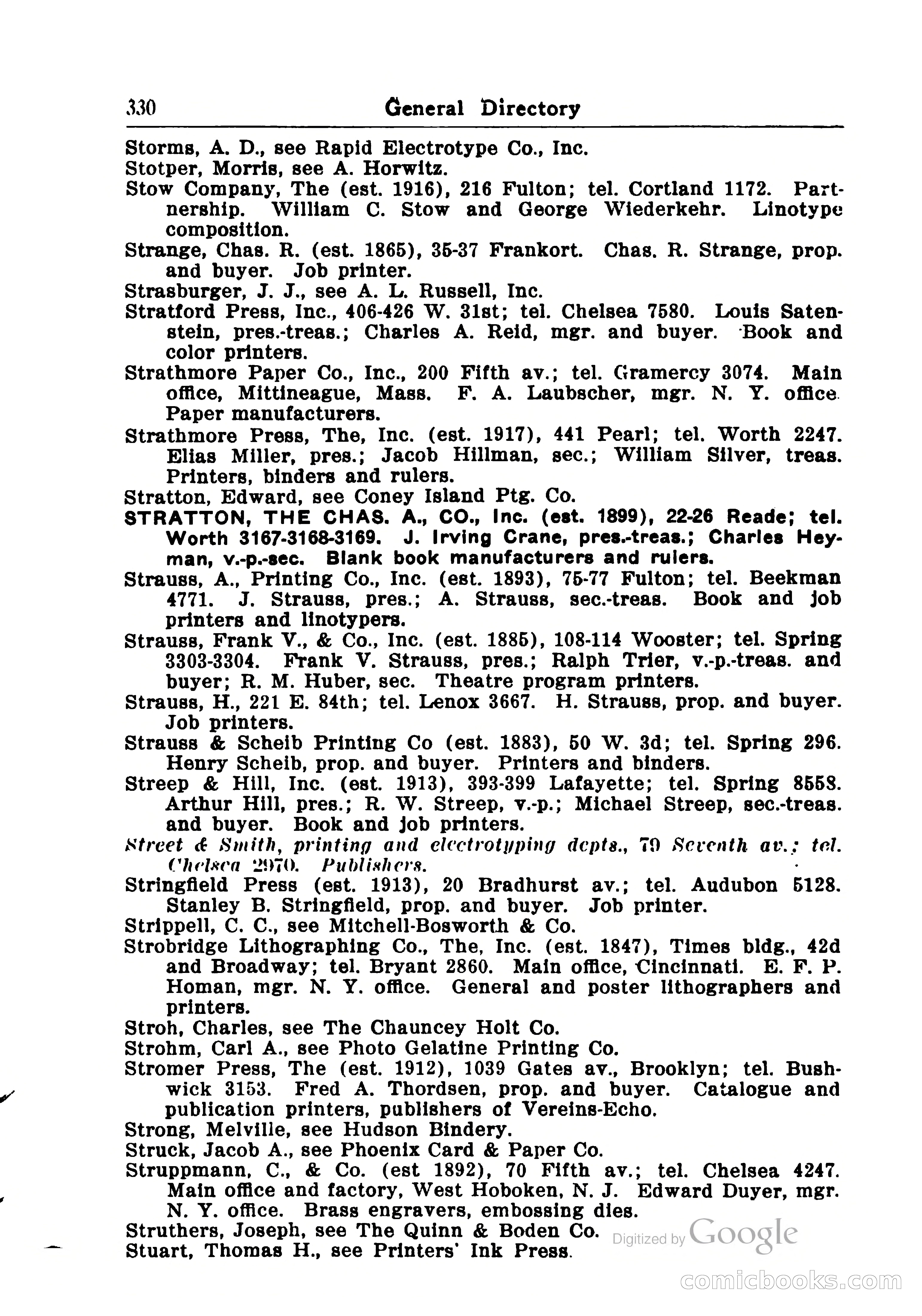 Printing Trades Blue Book — page 360 of 398