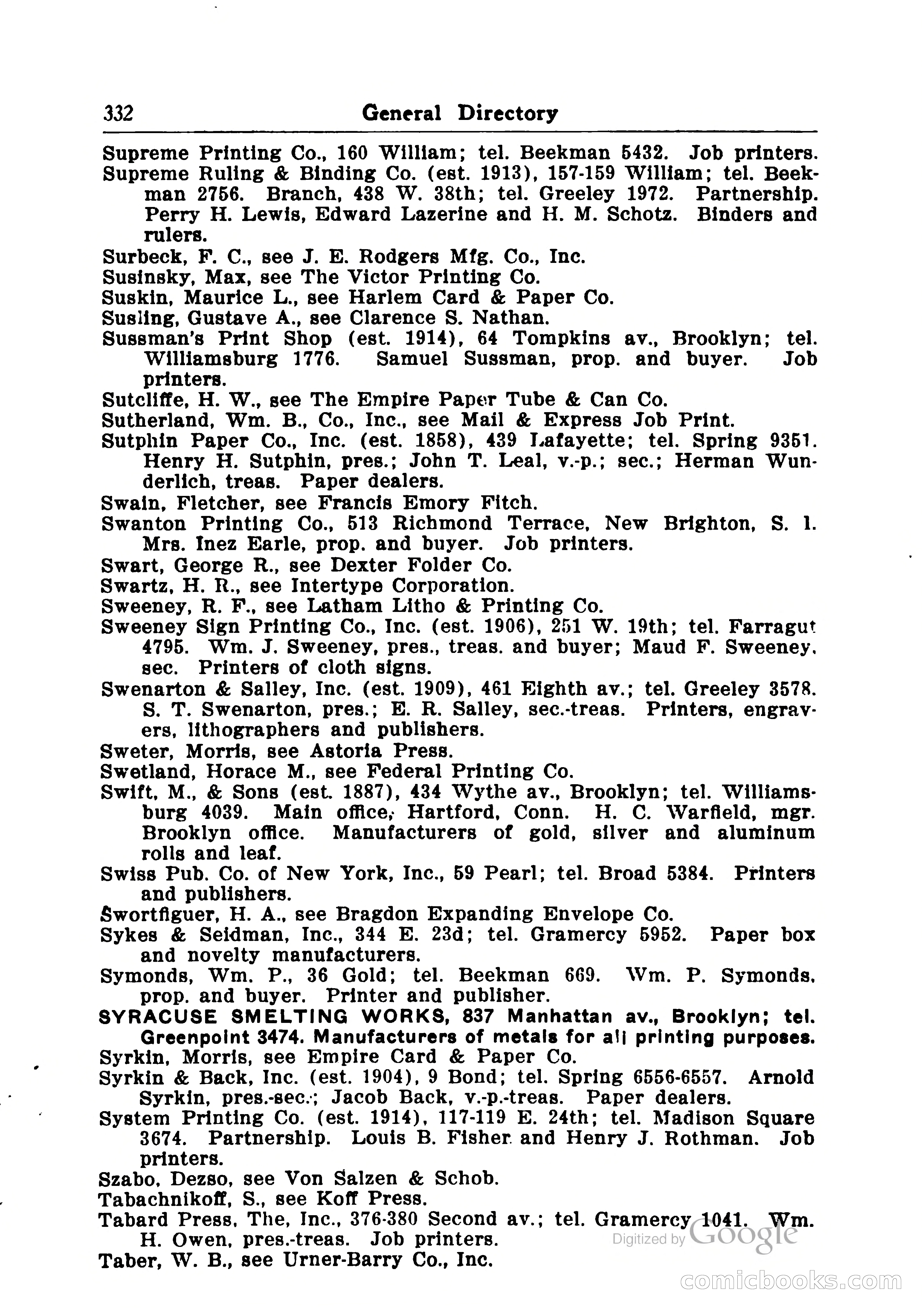 Printing Trades Blue Book — page 362 of 398