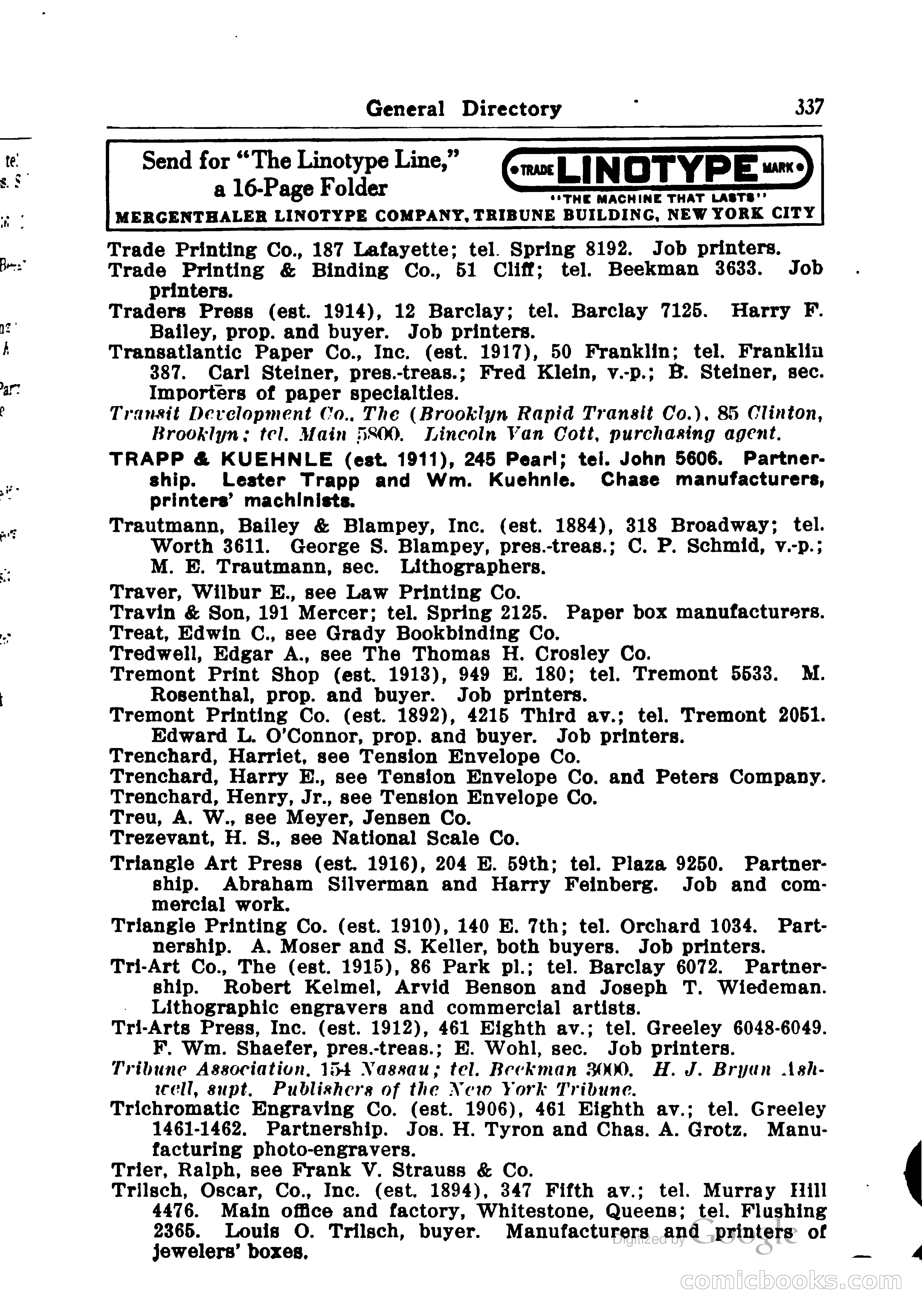 Printing Trades Blue Book — page 367 of 398