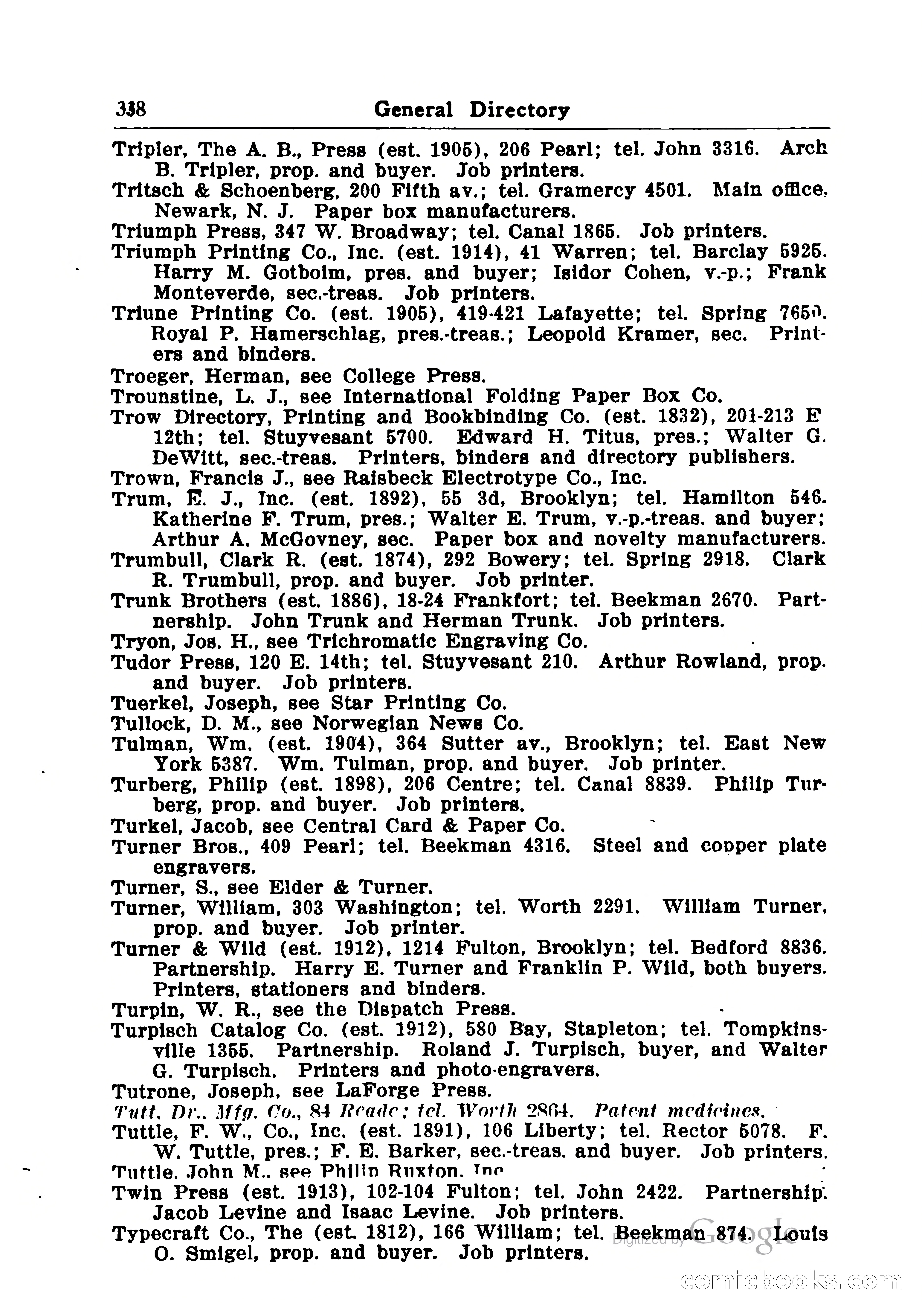 Printing Trades Blue Book — page 368 of 398