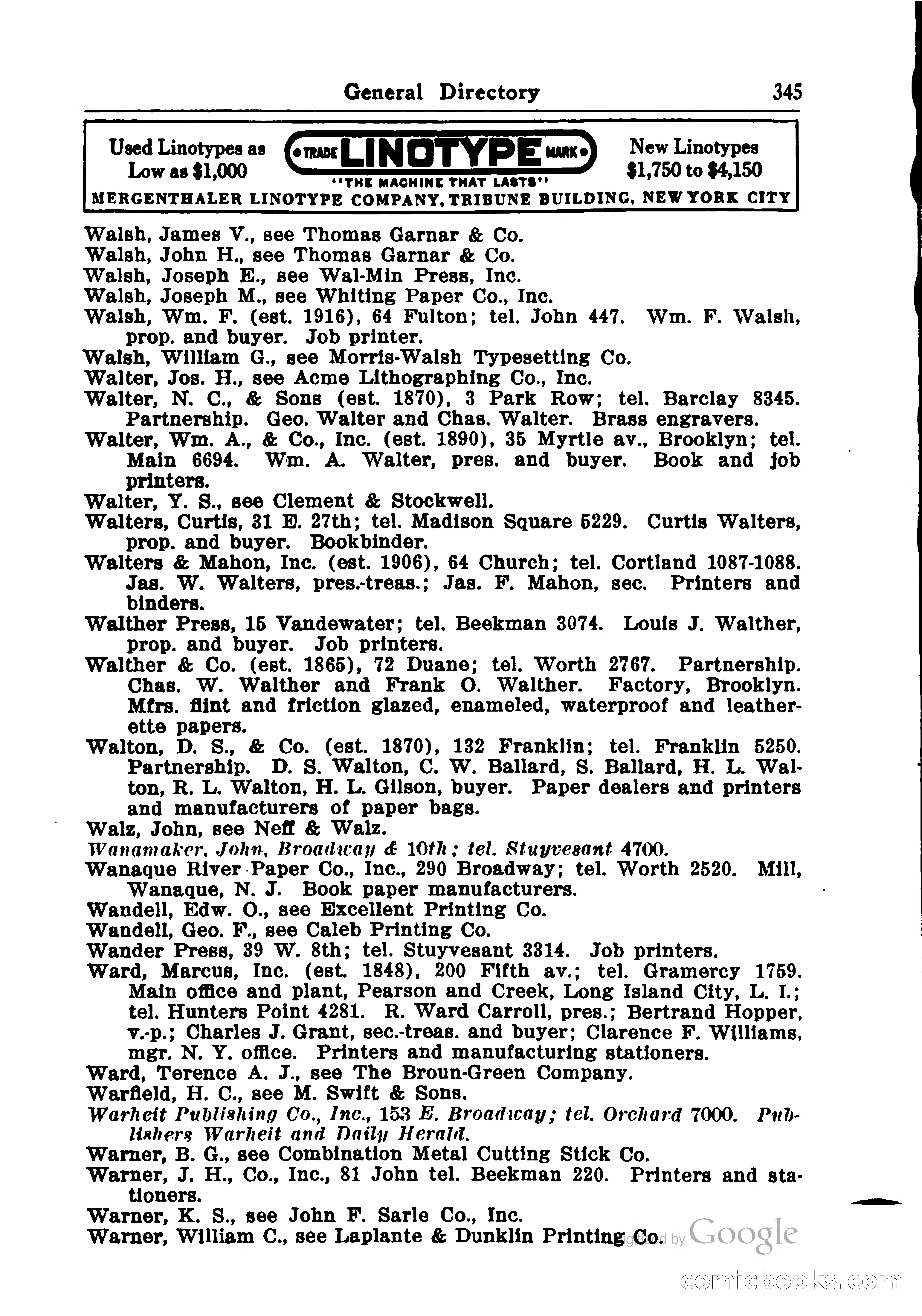 Printing Trades Blue Book — page 375 of 398