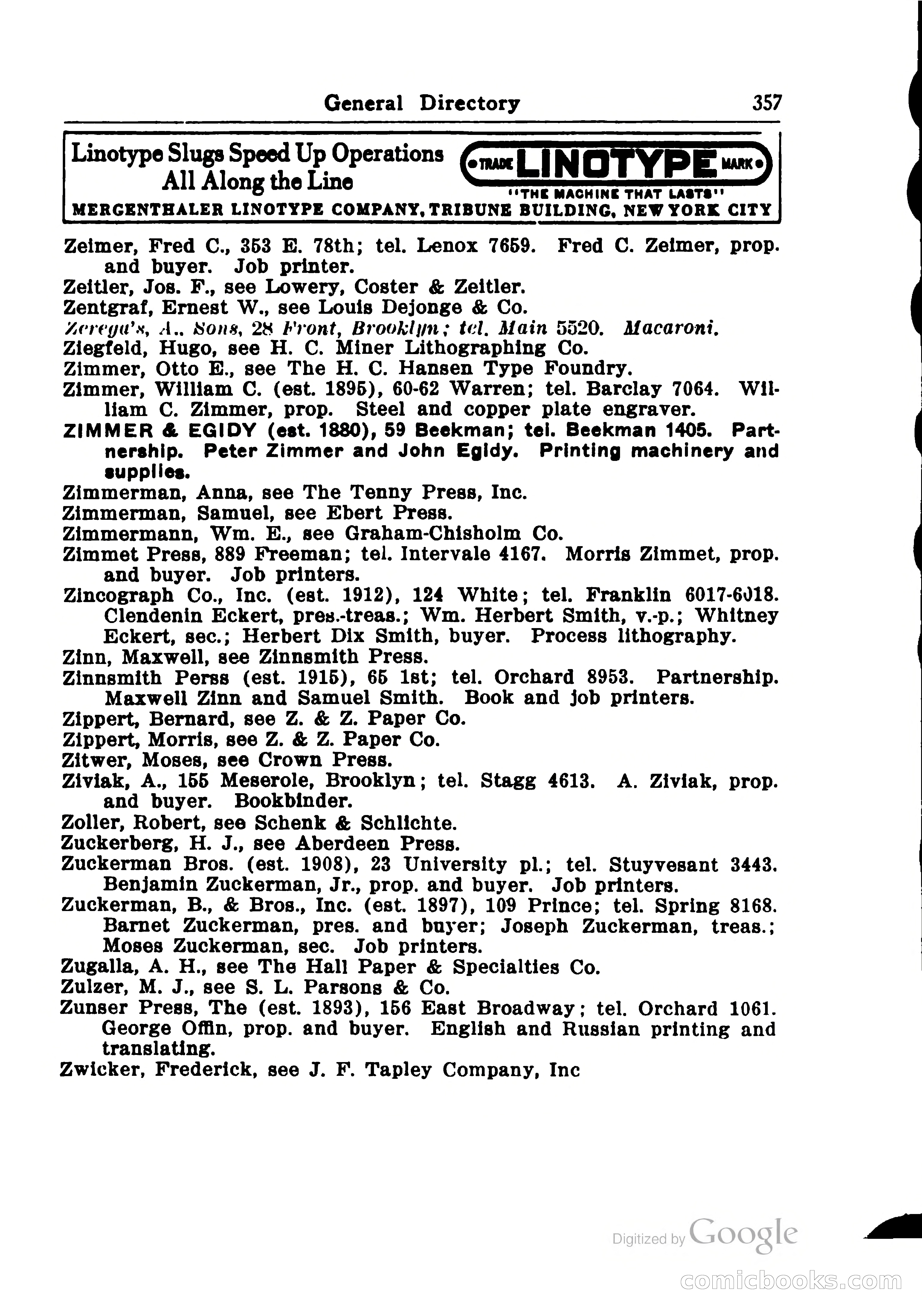 Printing Trades Blue Book — page 387 of 398
