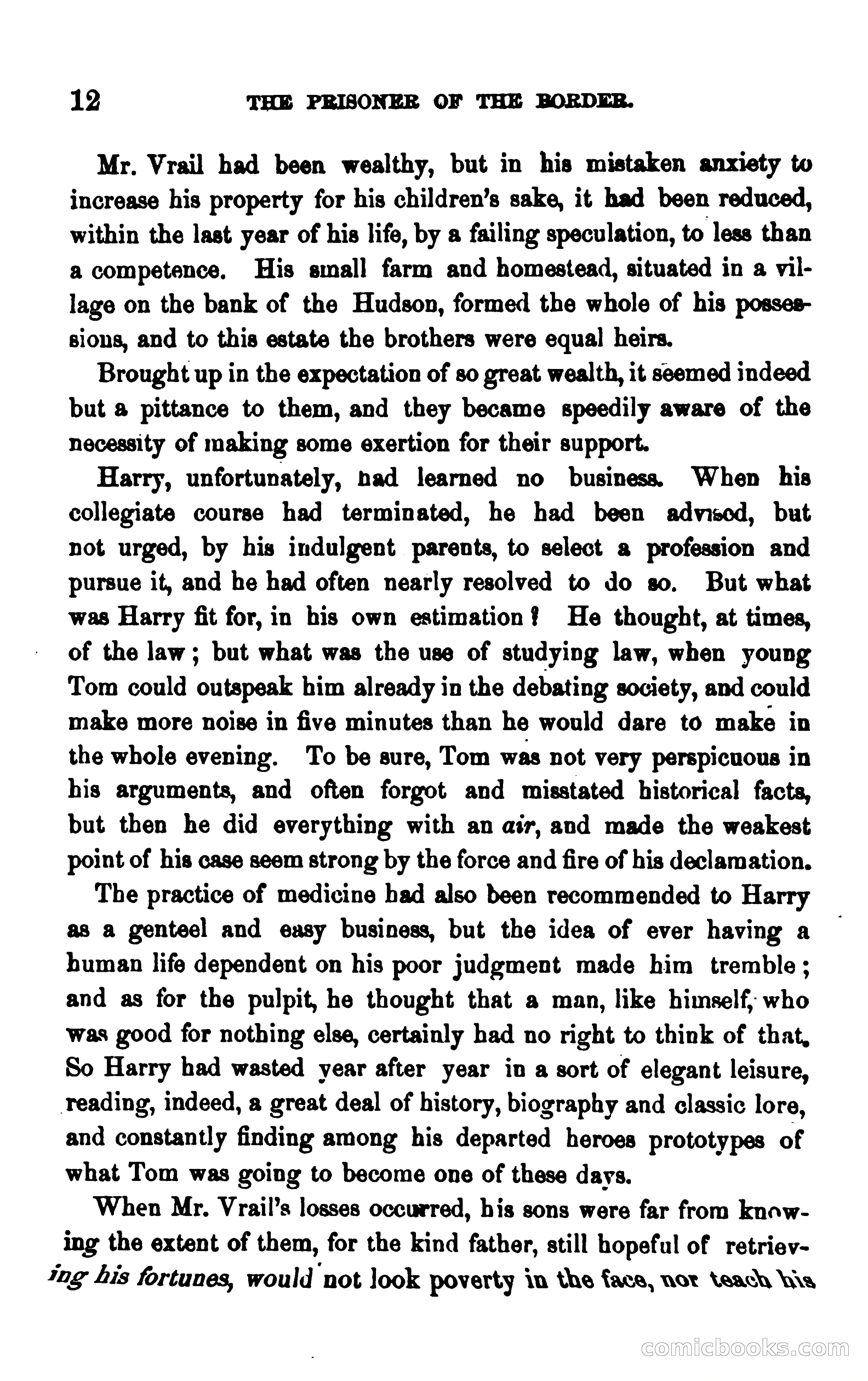 The Prisoner of the Border: A Tale of 1838 — page 23 of 394