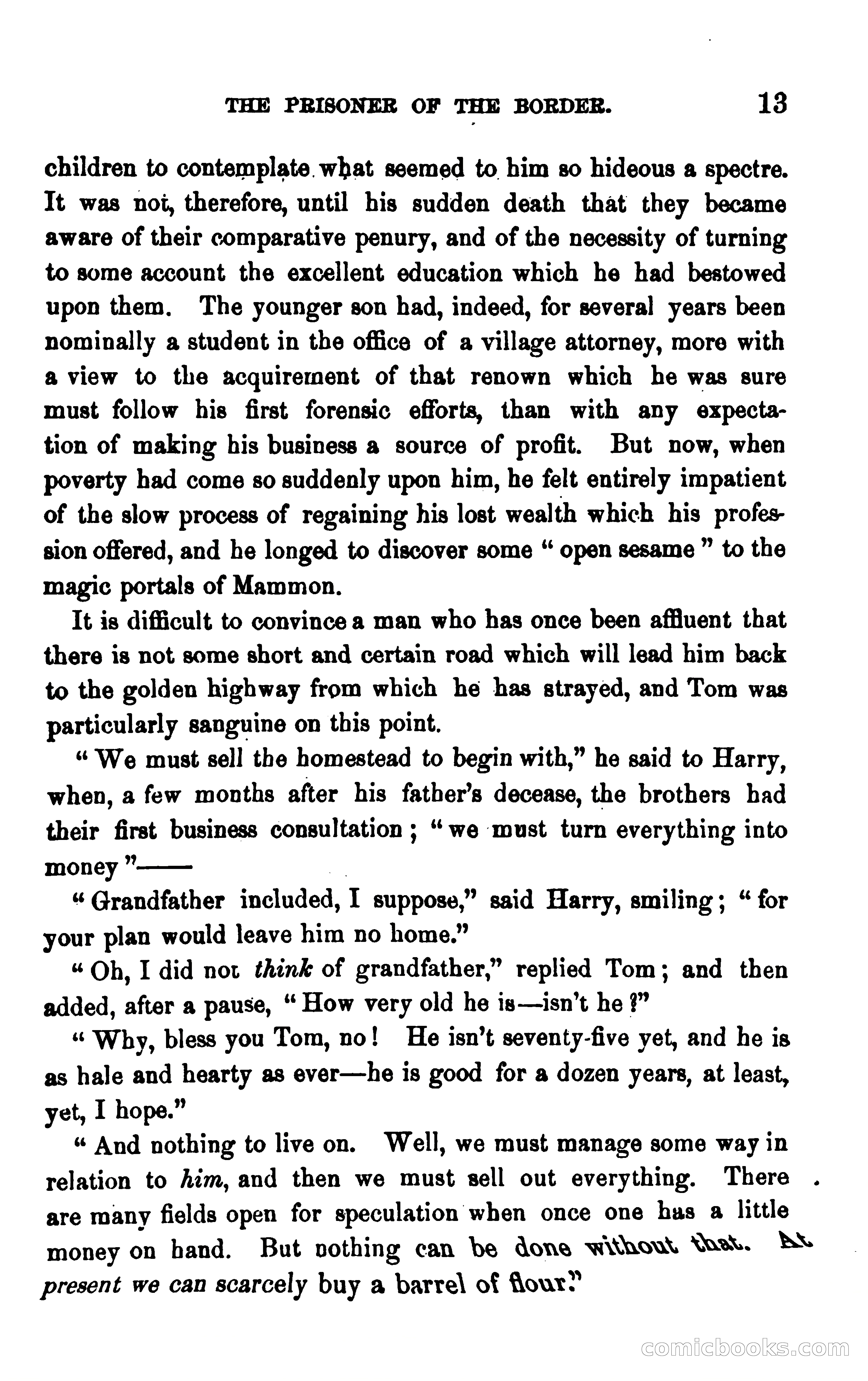 The Prisoner of the Border: A Tale of 1838 — page 24 of 394
