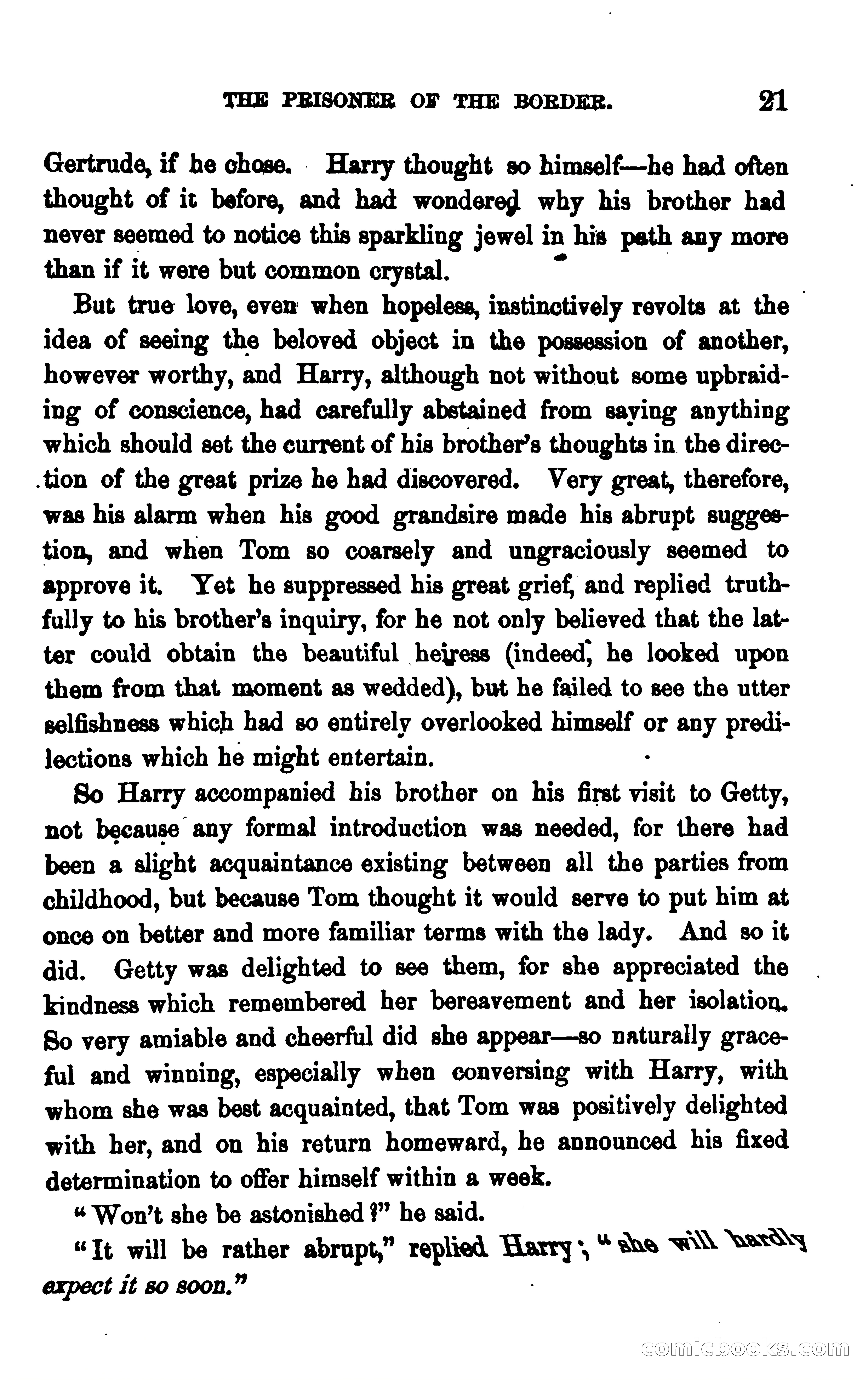 The Prisoner of the Border: A Tale of 1838 — page 32 of 394