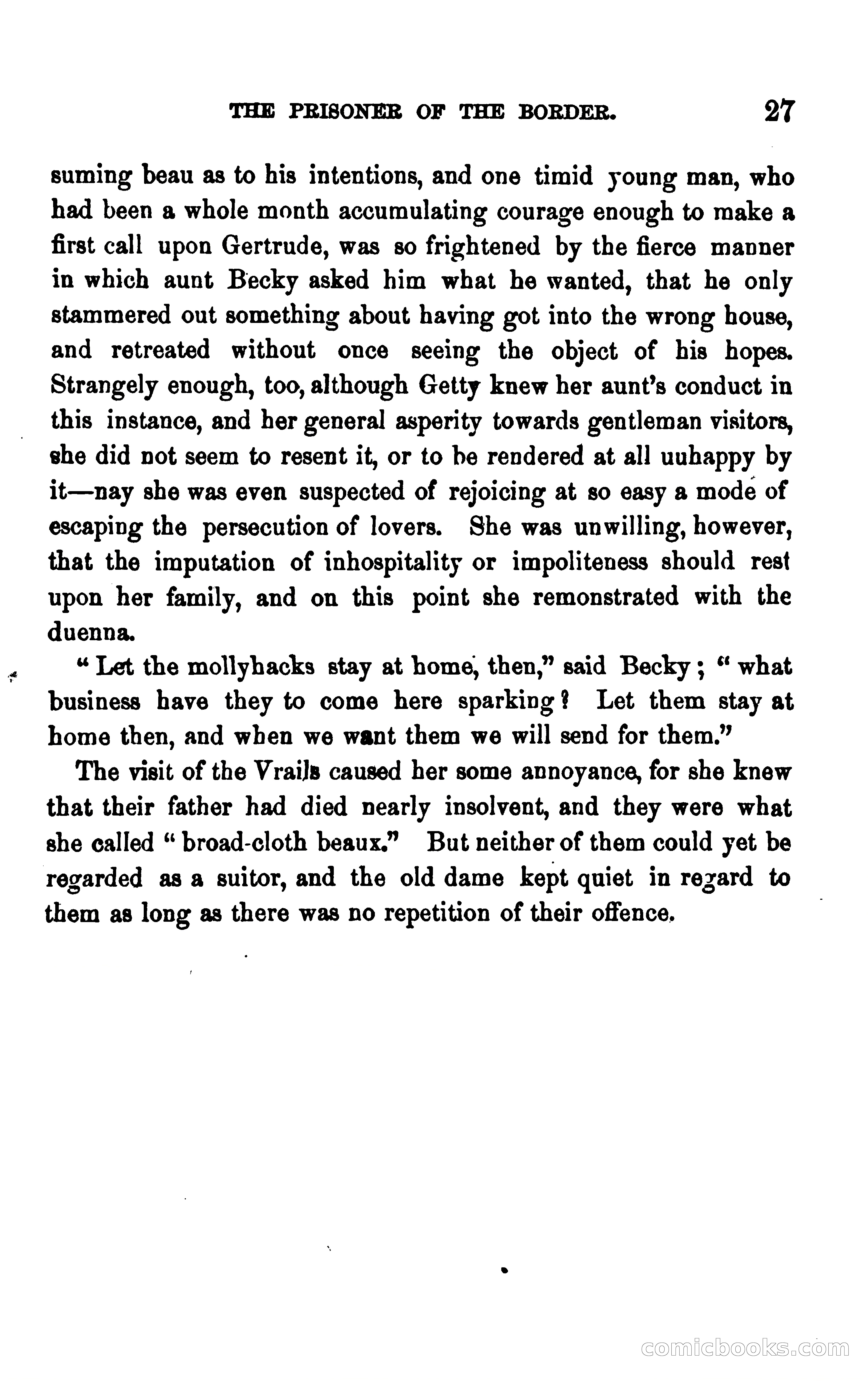 The Prisoner of the Border: A Tale of 1838 — page 38 of 394